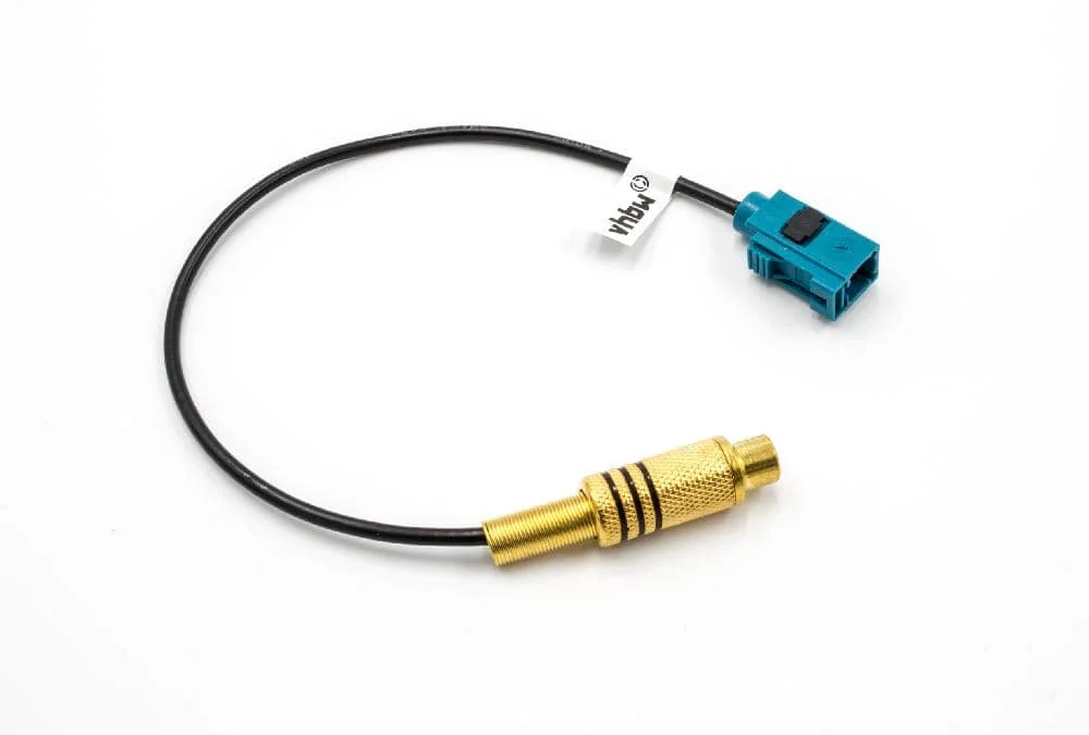Adaptateur Cinch vers Fakra pour autoradio, navigation Mercedes, Ford / Blaupunkt NX à partir de 10.2009 - Câbles et adaptateurs