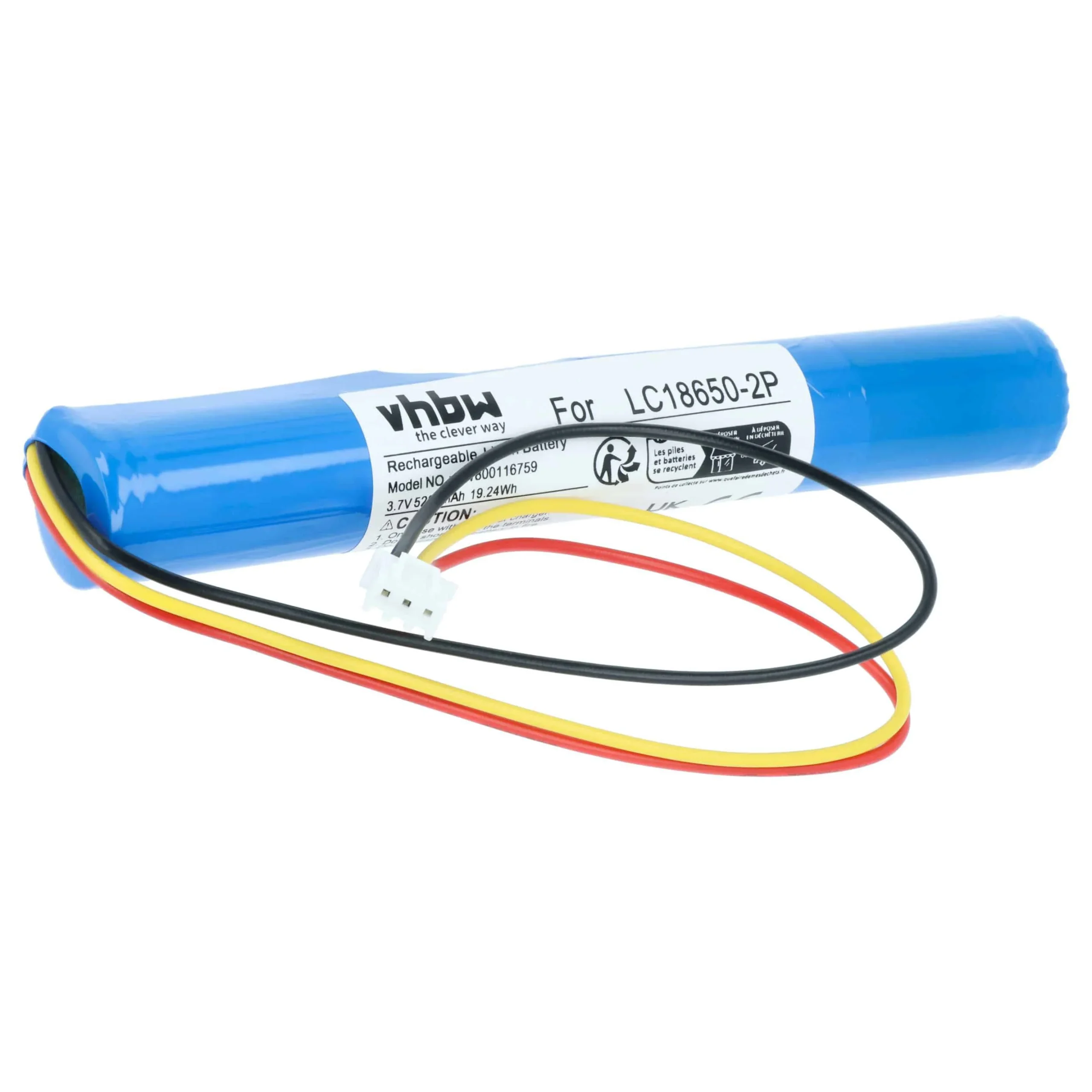 Batterie radio - 5200mAh 3,7V Li-ion