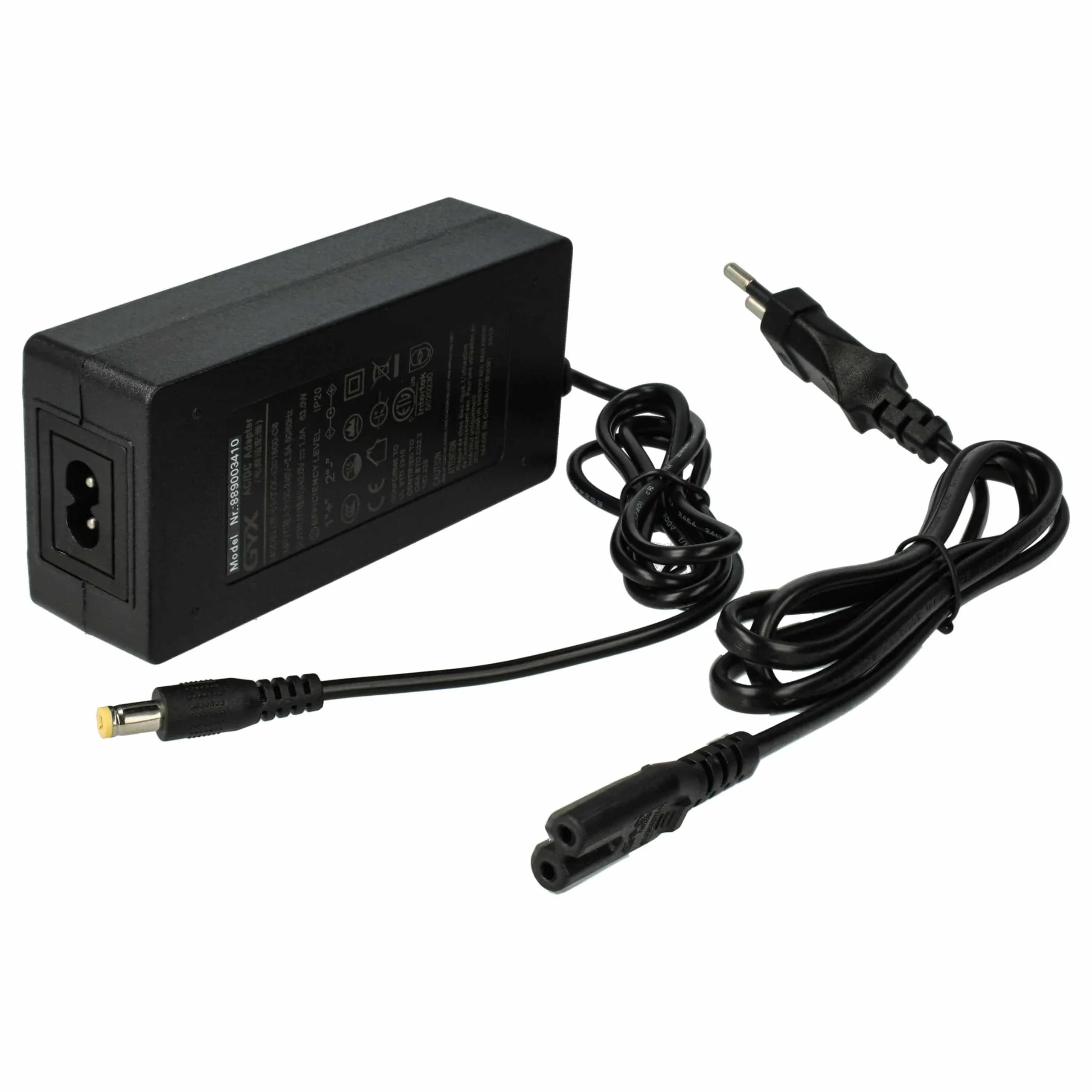 Chargeur remplace Saxonette Basic CF080L1018E.001 pour batterie e-bike - prise1,5 A