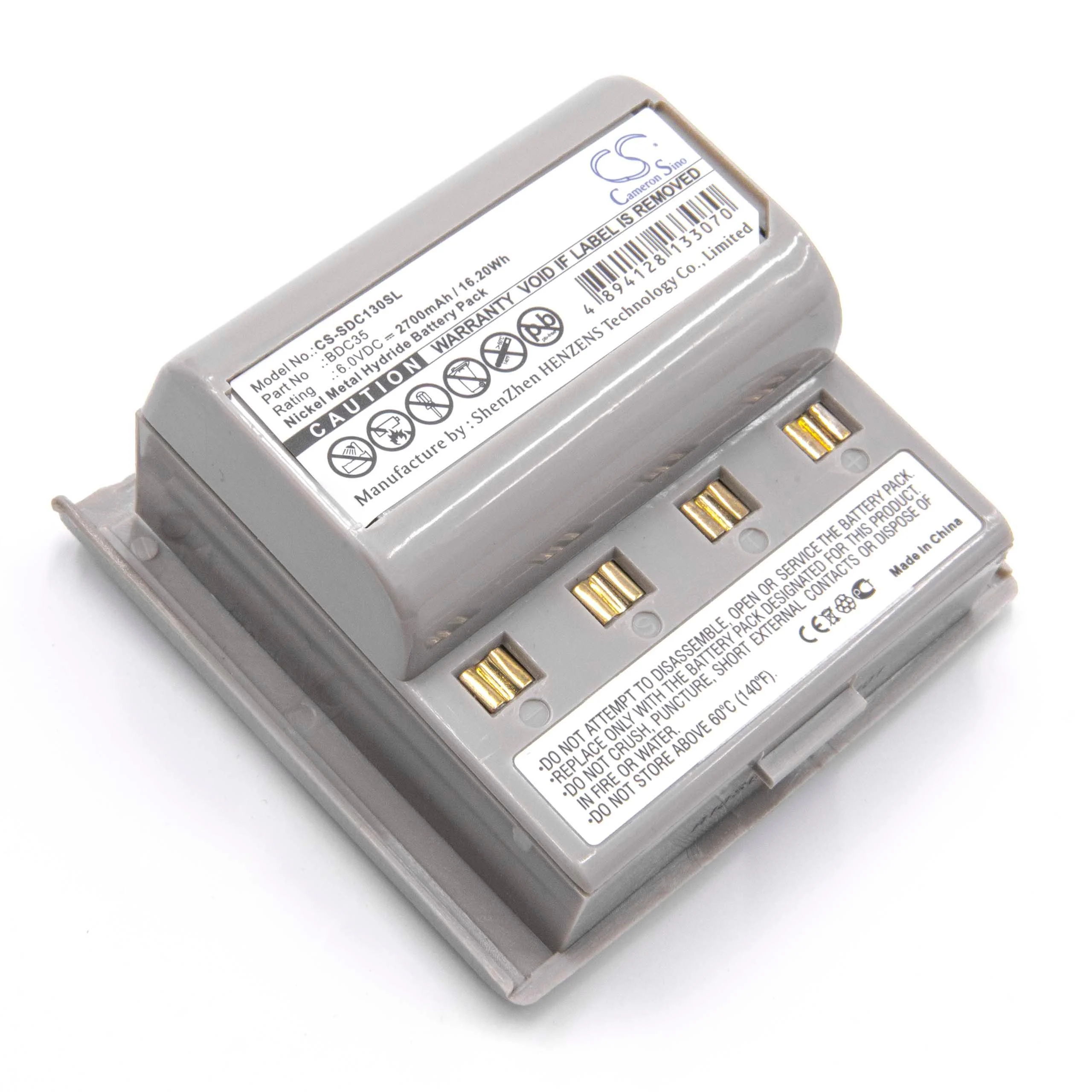 Batterie remplace Sokkia BDC35, BDC35A outil de mesure Sokkia - 2700mAh 6V NiMH