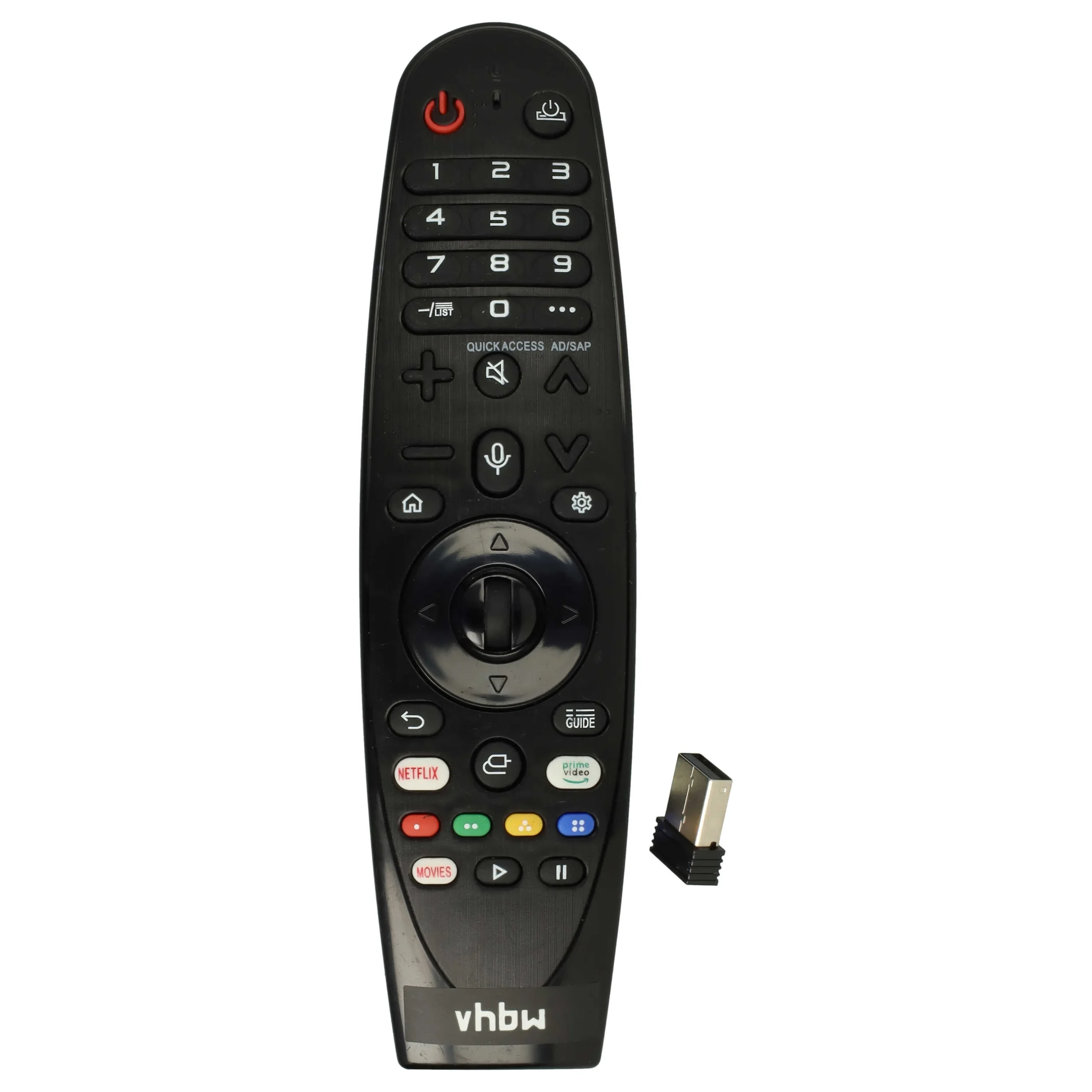 Télécommande remplace LG AN-MR19BA pour télévision LG