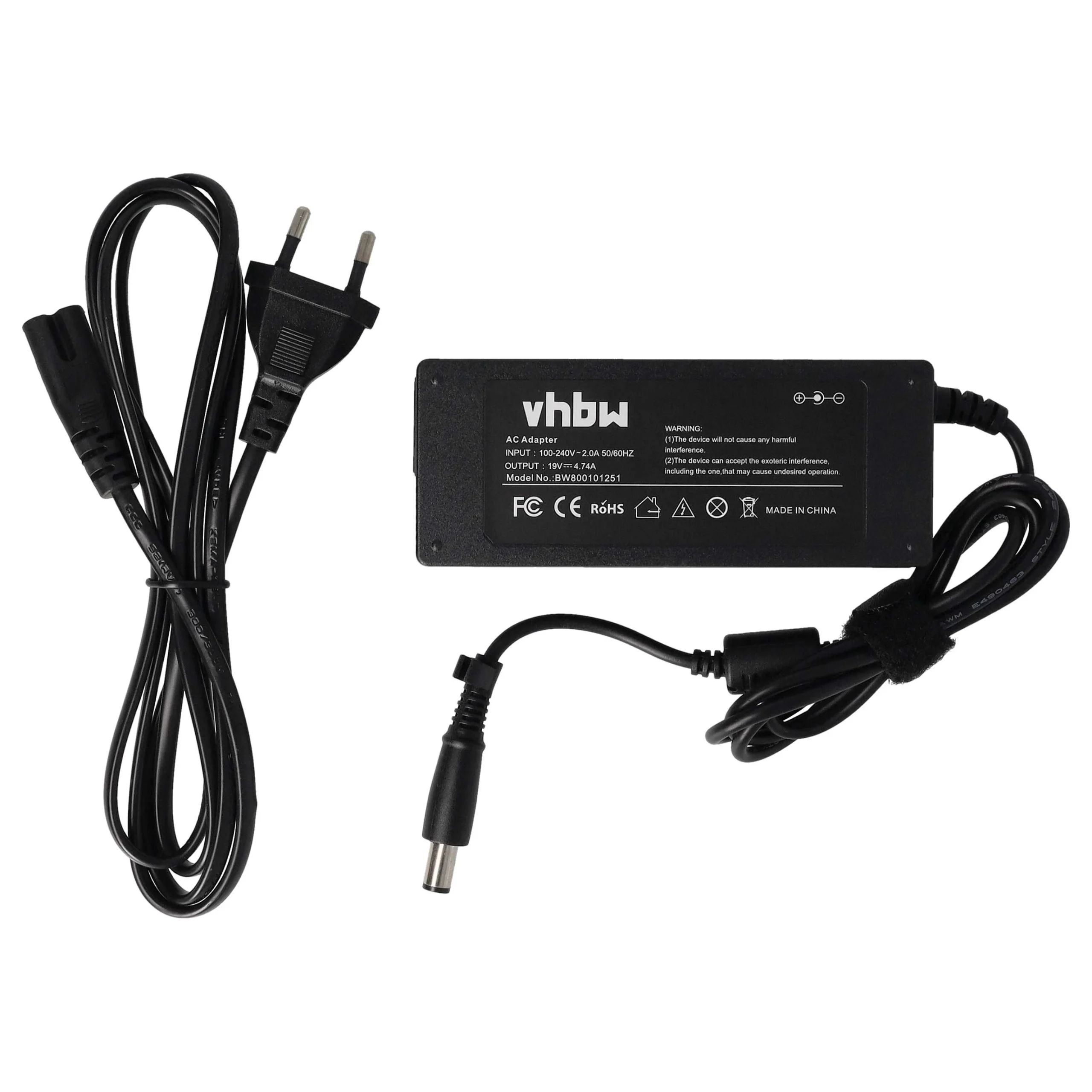 Alimentation remplace HP Compaq 384019-002, 374473-001, 384019-001 pour ordinateur portable HP - 200 cm, 90 W