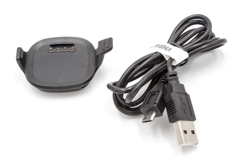 Station de charge pour bracelet d'activité Garmin Forerunner (large) et autres – câble de 100 cm - câble micro