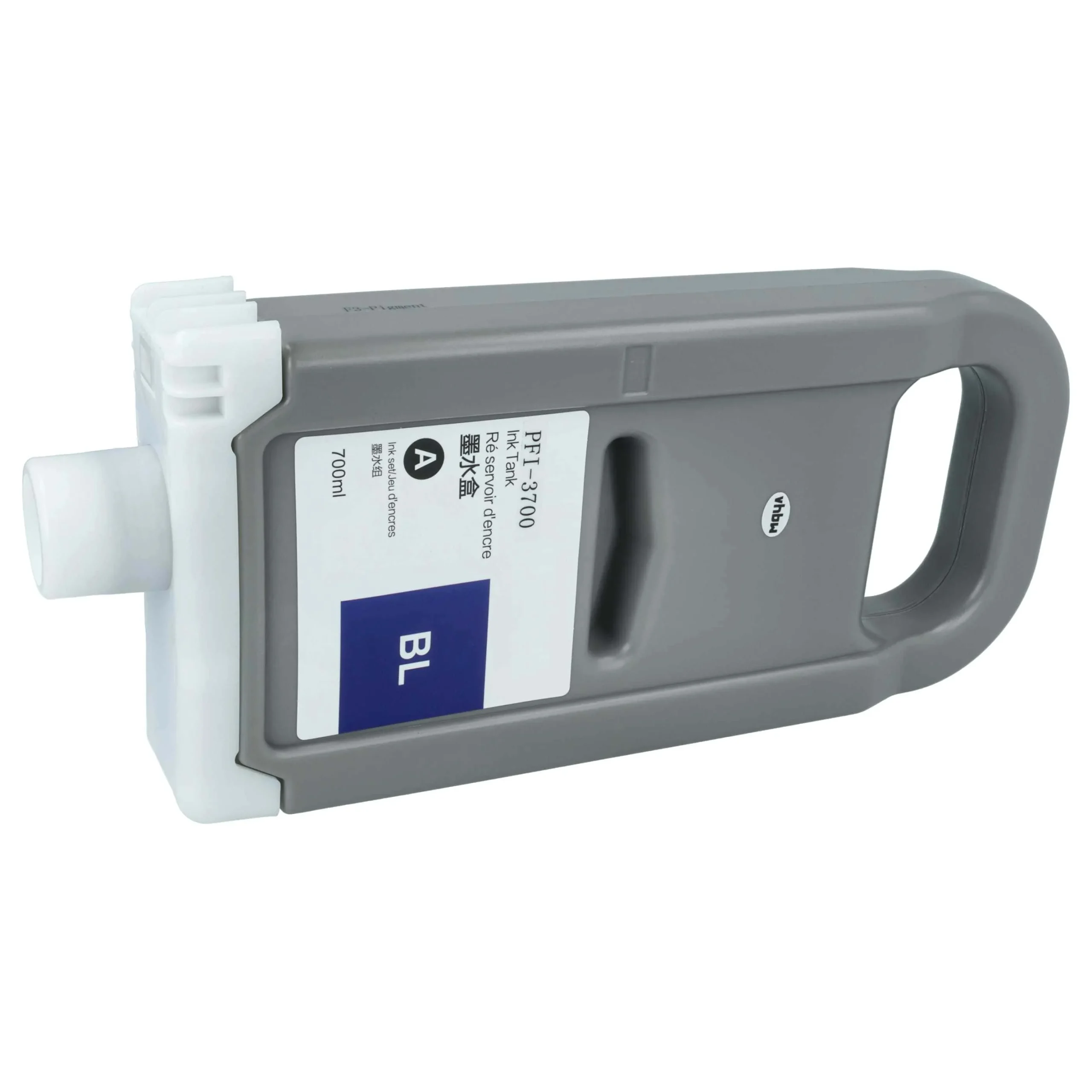 Cartouche remplace Canon PFI-3700 B pour imprimante Canon - Bleu 700ml