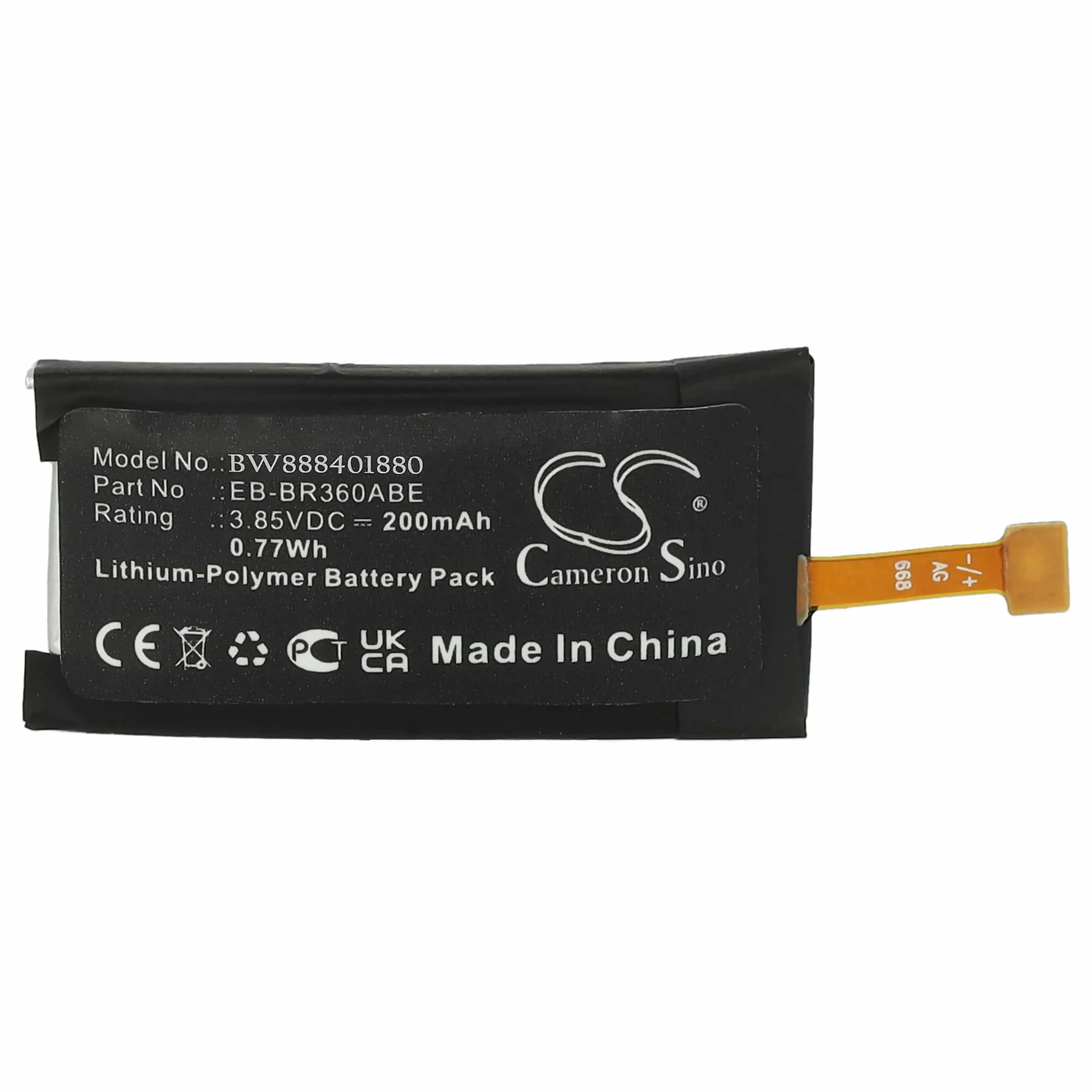 Batterie remplace Samsung GH43-04611B, EB-BR360ABE montre connectée - 200mAh 3,85V Li-polymère + outils