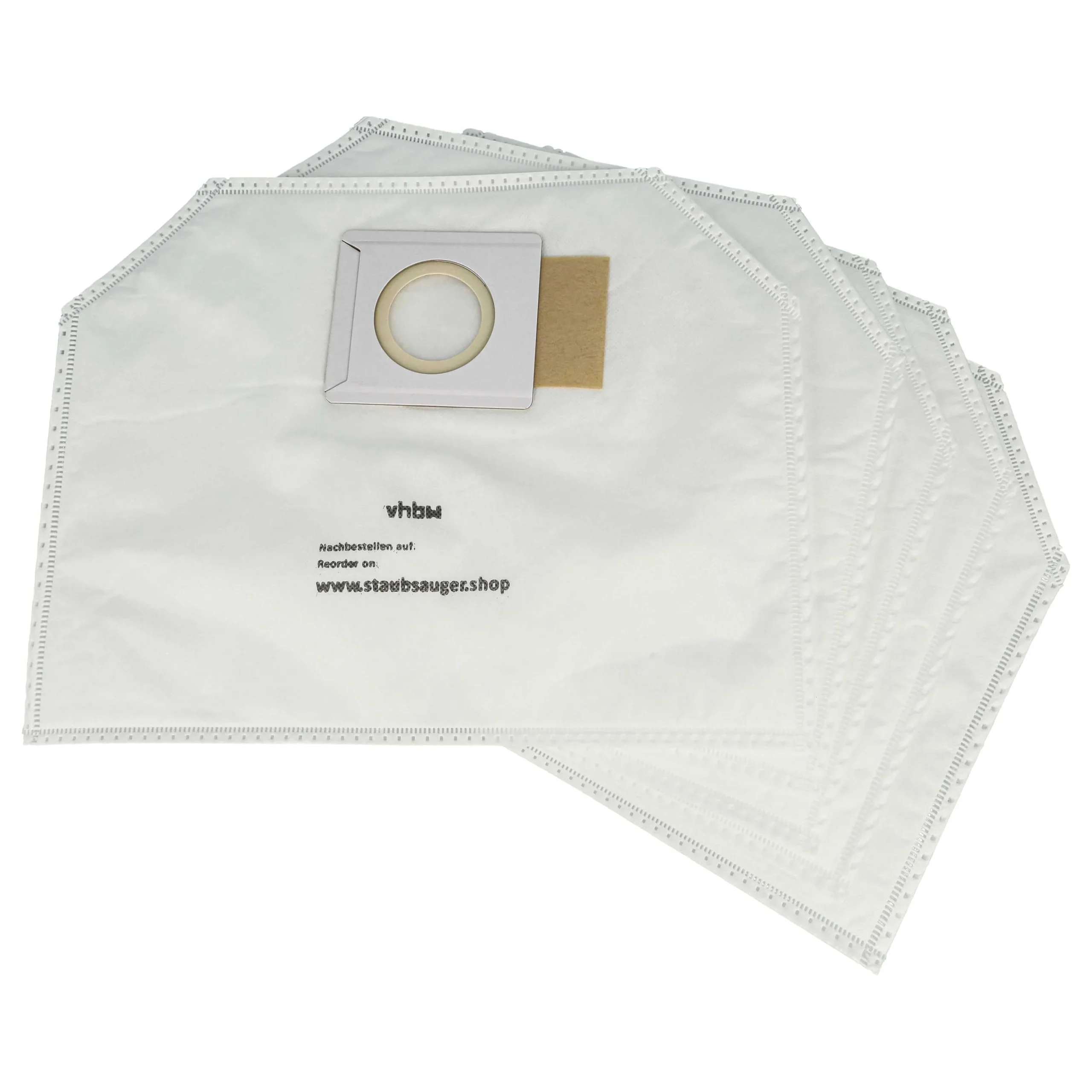 5x Sac remplace Makita 197903-8 pour aspirateur Makita - microfibre non tissée