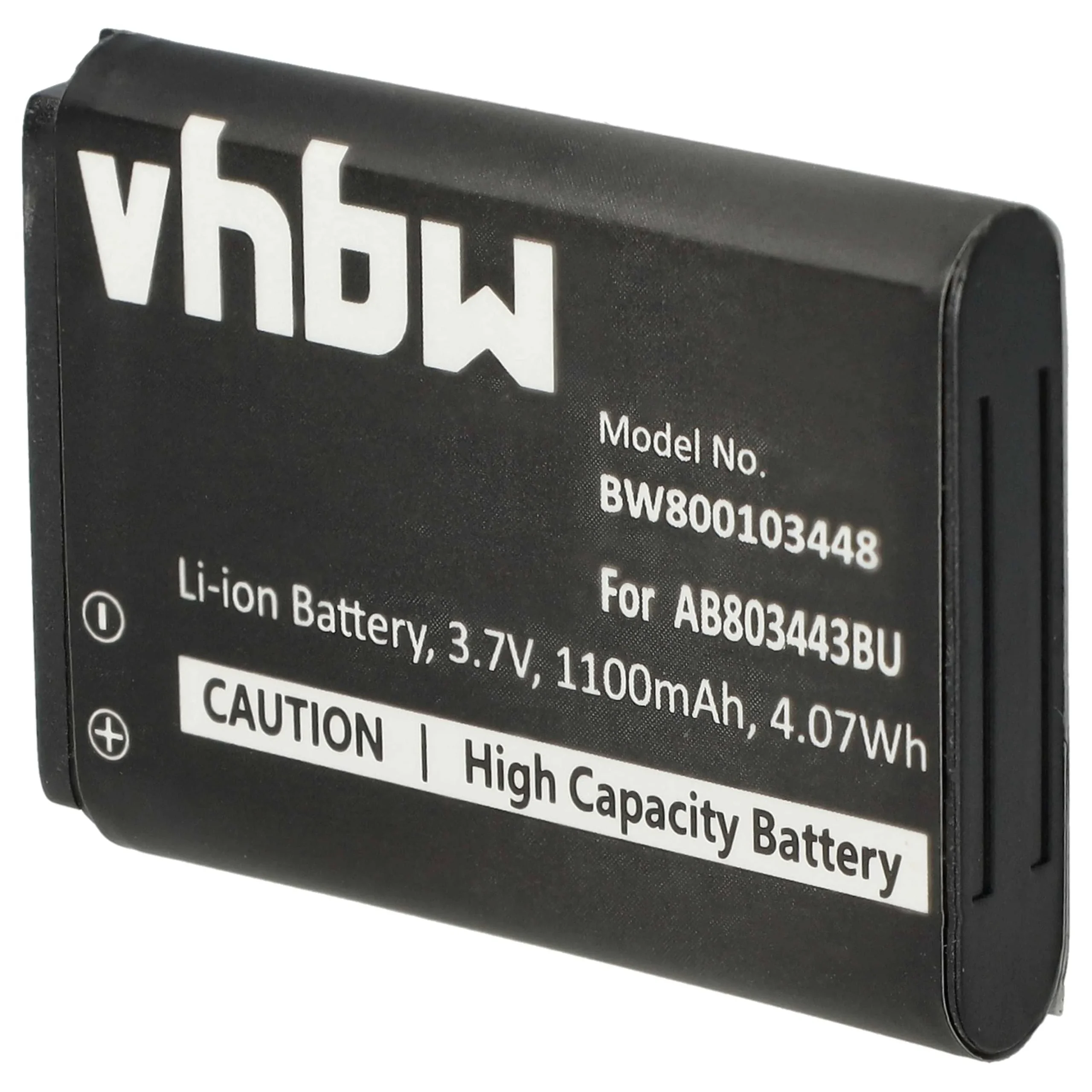 Batterie remplace Samsung AB803443BU téléphone portable Samsung - 1100mAh 3,7V Li-ion
