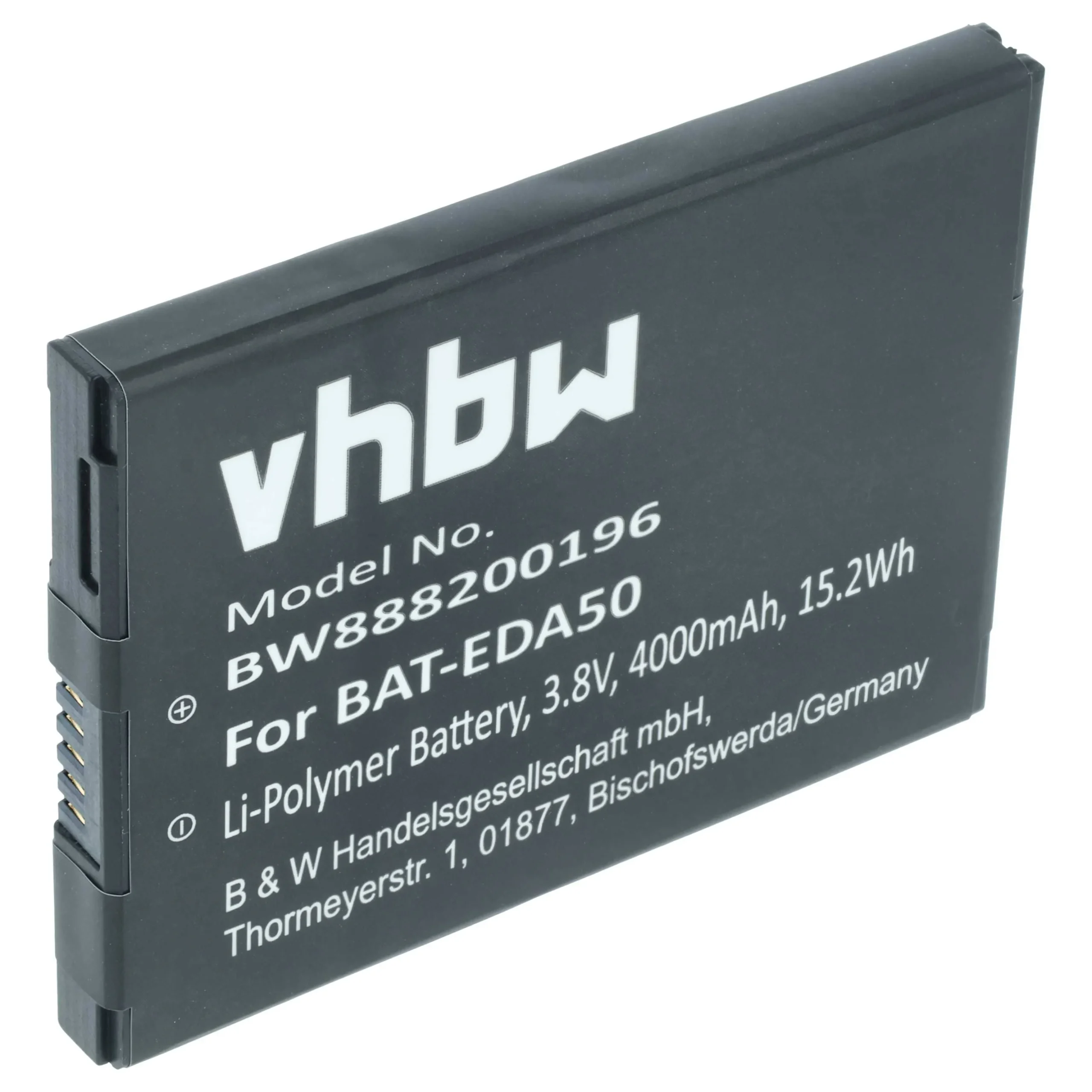 Batterie pour scanner de code-barre Honeywell Scanpal EDA50, EDA50K, EDA51, EDA71 - 4000mAh 3,8V
