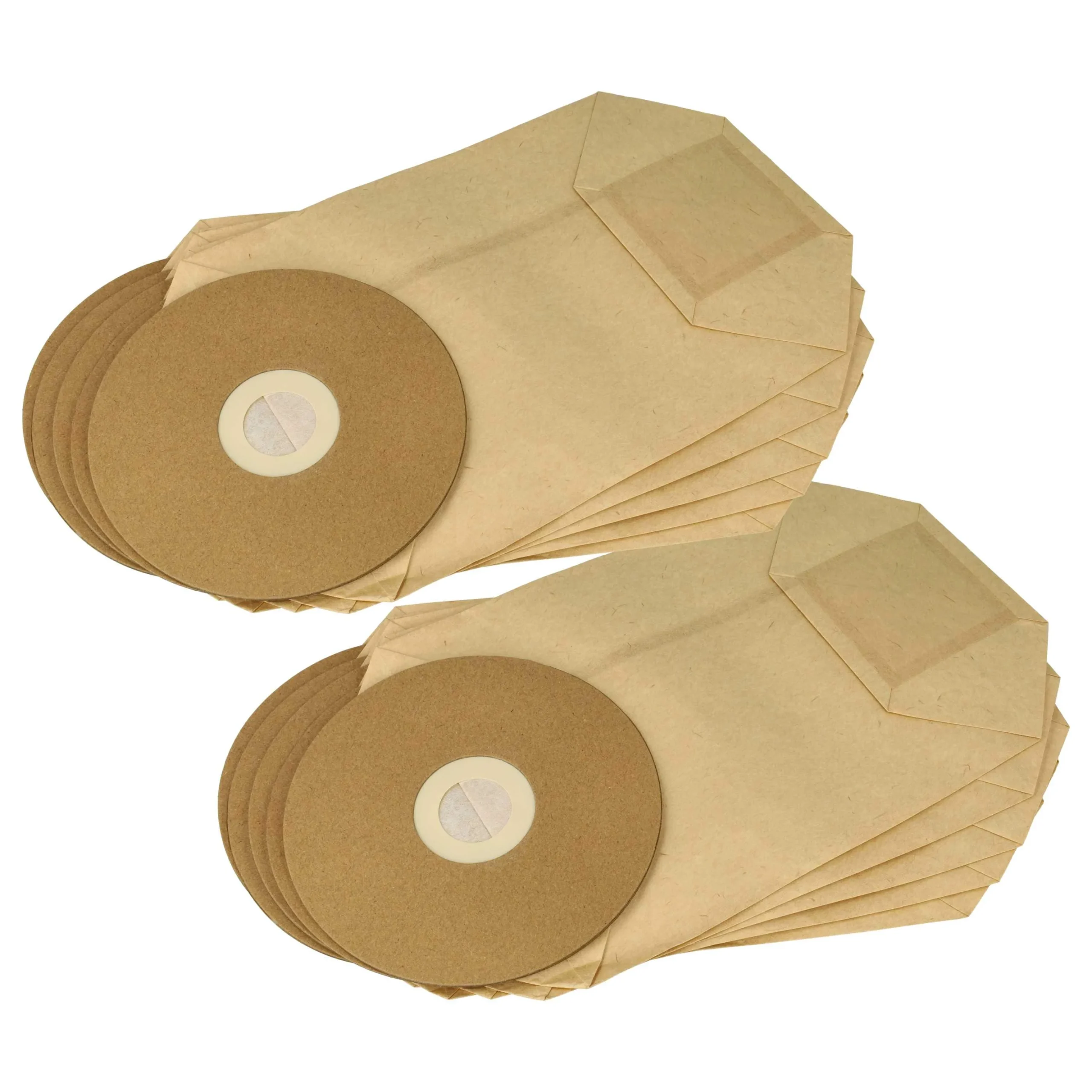 10x Sac remplace Cleancraft 7013353 pour aspirateur Cleancraft - papier, carton