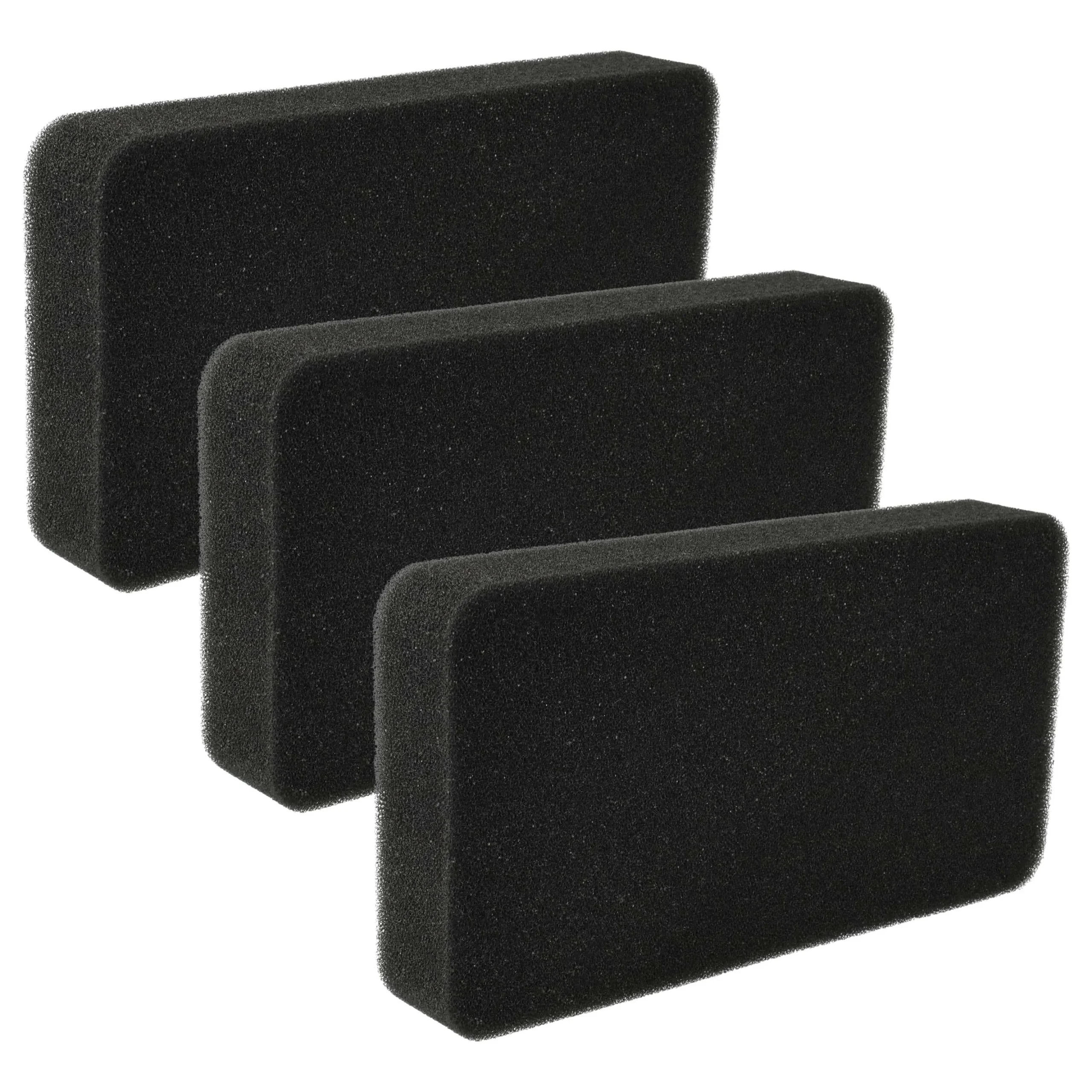 3x Filtre remplace Rowenta RS-RT3184 pour aspirateur - filtre en mousse