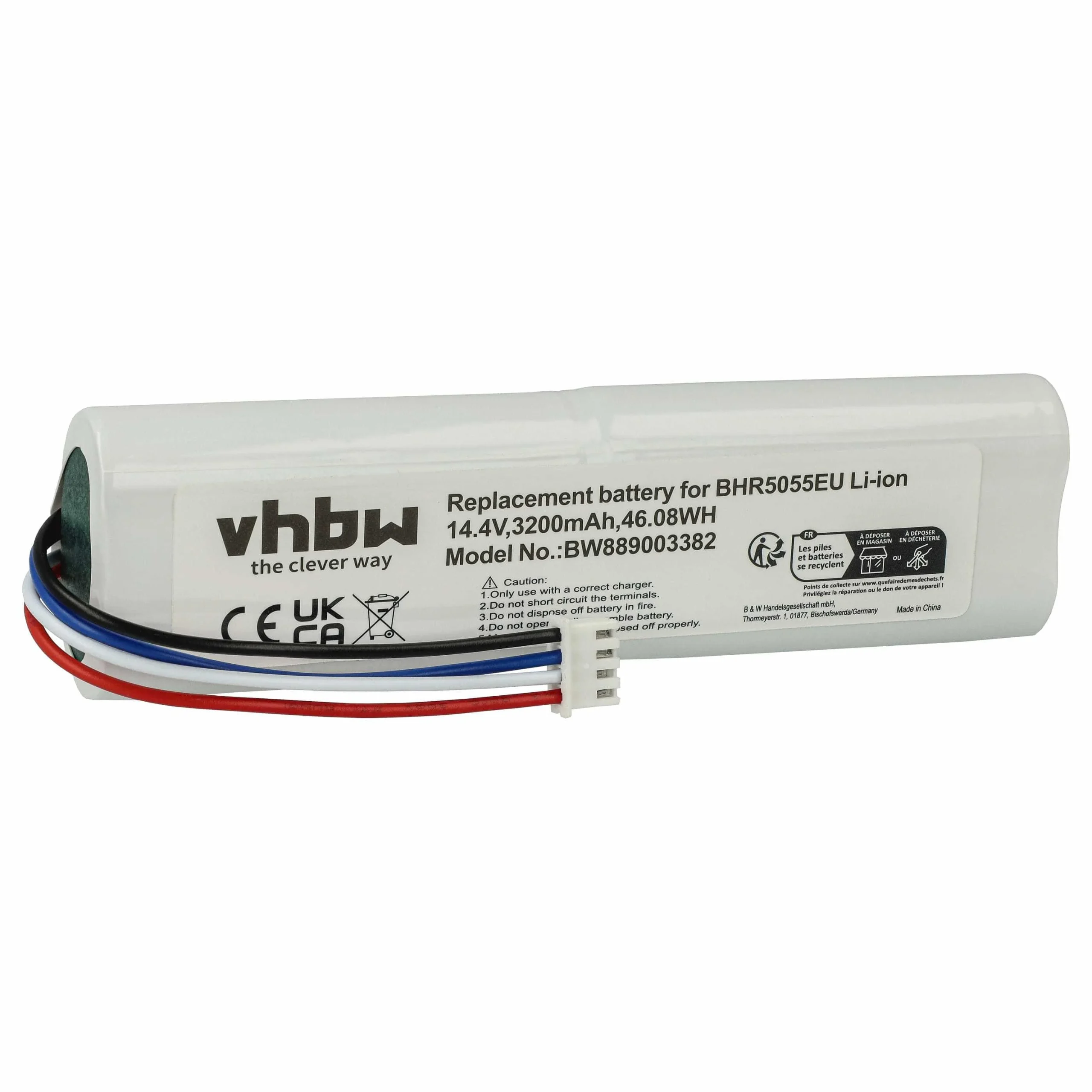Batterie remplace Xiaomi P2051-4S1P-ZM pour robot aspirateur Xiaomi - 3200mAh 14,4V Li-ion