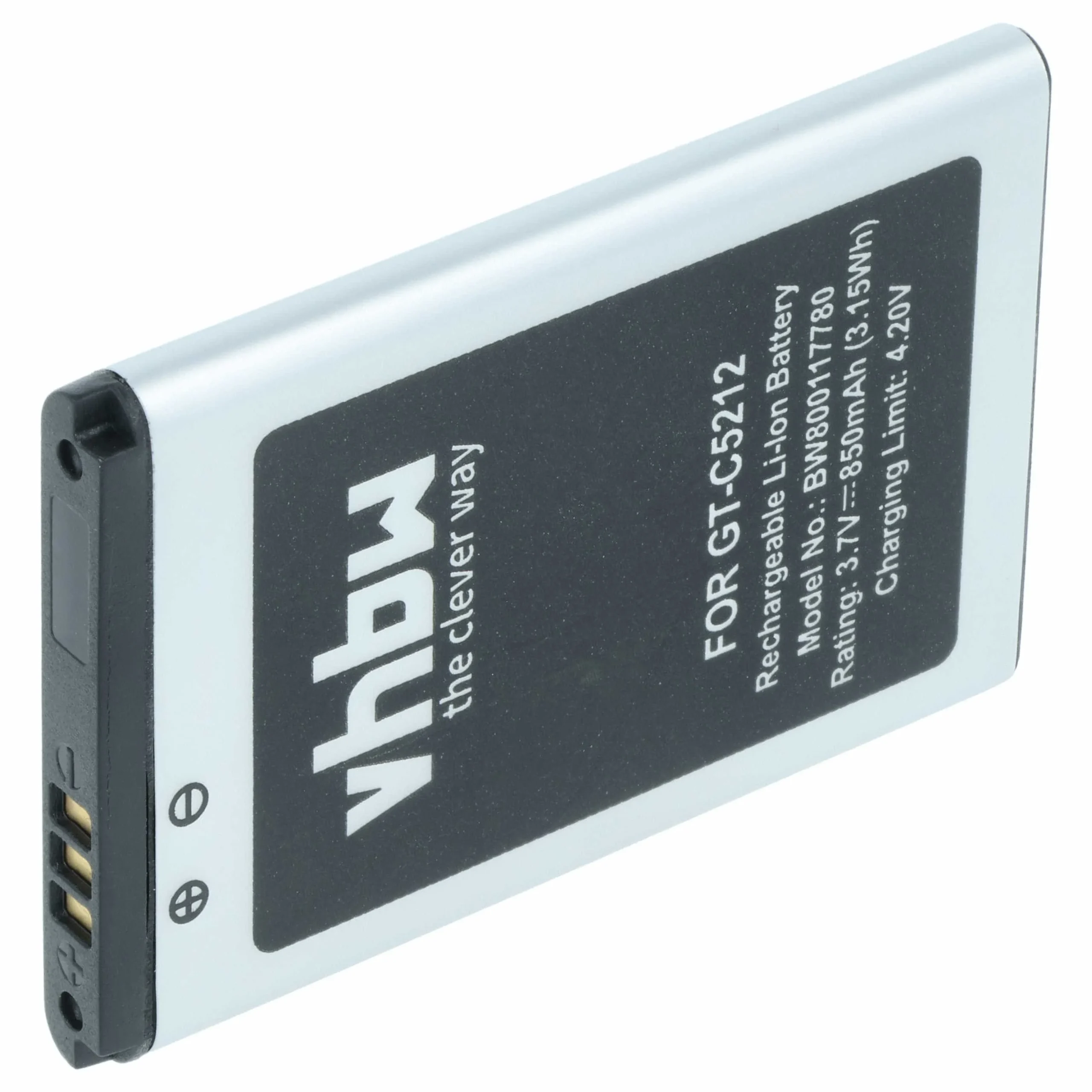 Batterie remplace Samsung AB043446LA, AB043446BC, AB043446BE téléphone portable Samsung - 850mAh 3,7V Li-ion