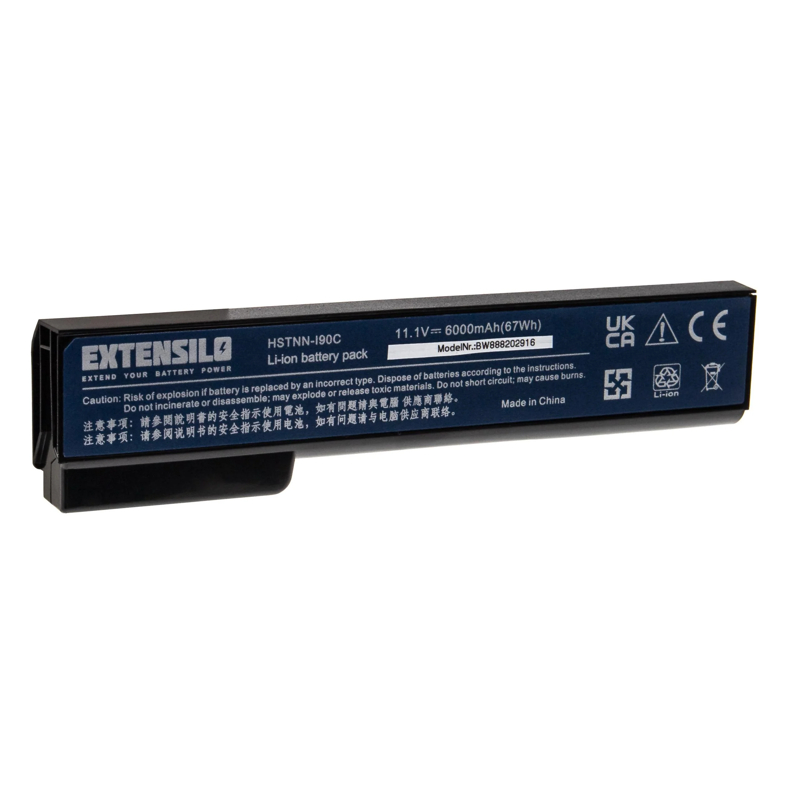 Batterie remplace HP 628368-241, 628368-251, 628368-421 pour ordinateur portable HP- 6000mAh 11,1V Li-ion