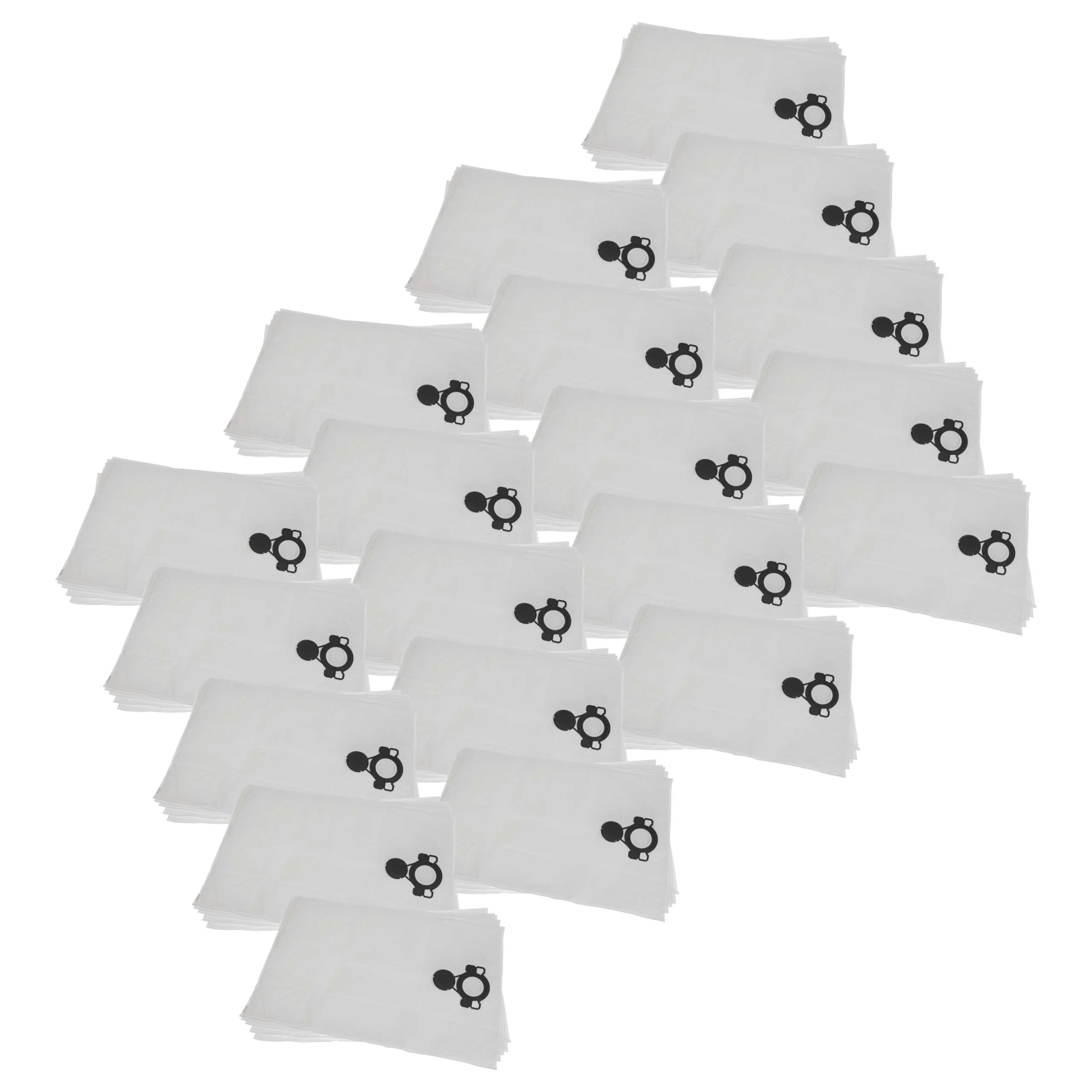 100x Sac remplace Makita W107418353 pour aspirateur Makita - microfibre non tissée