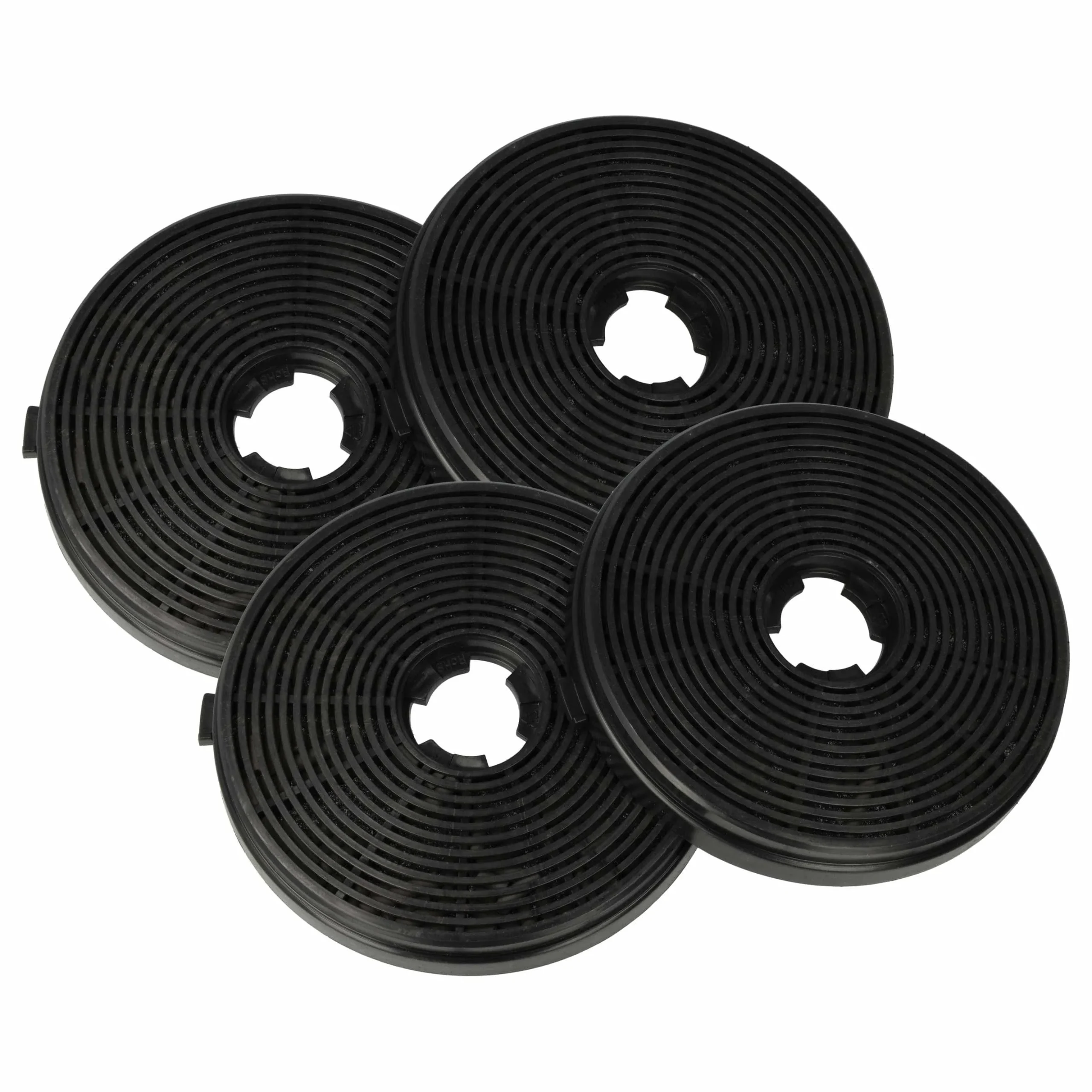 4x Filtres à charbon actif remplace Respekta MIZ6000 pour hotte Respekta - Accessoires appareils ménagers