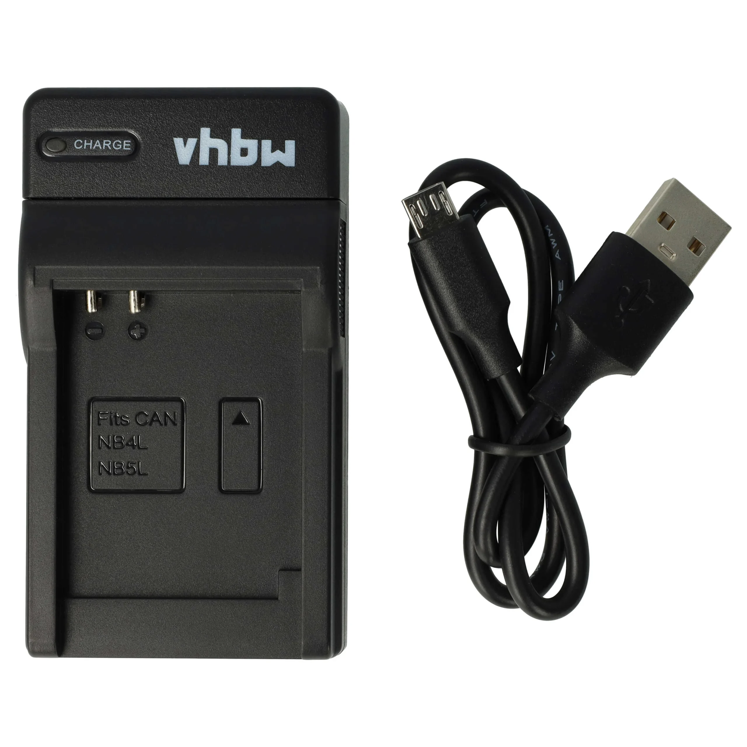 Chargeur USB-C + câble USB-C remplace Canon CB-2LVE pour appareil photo Canon - 0,5 A