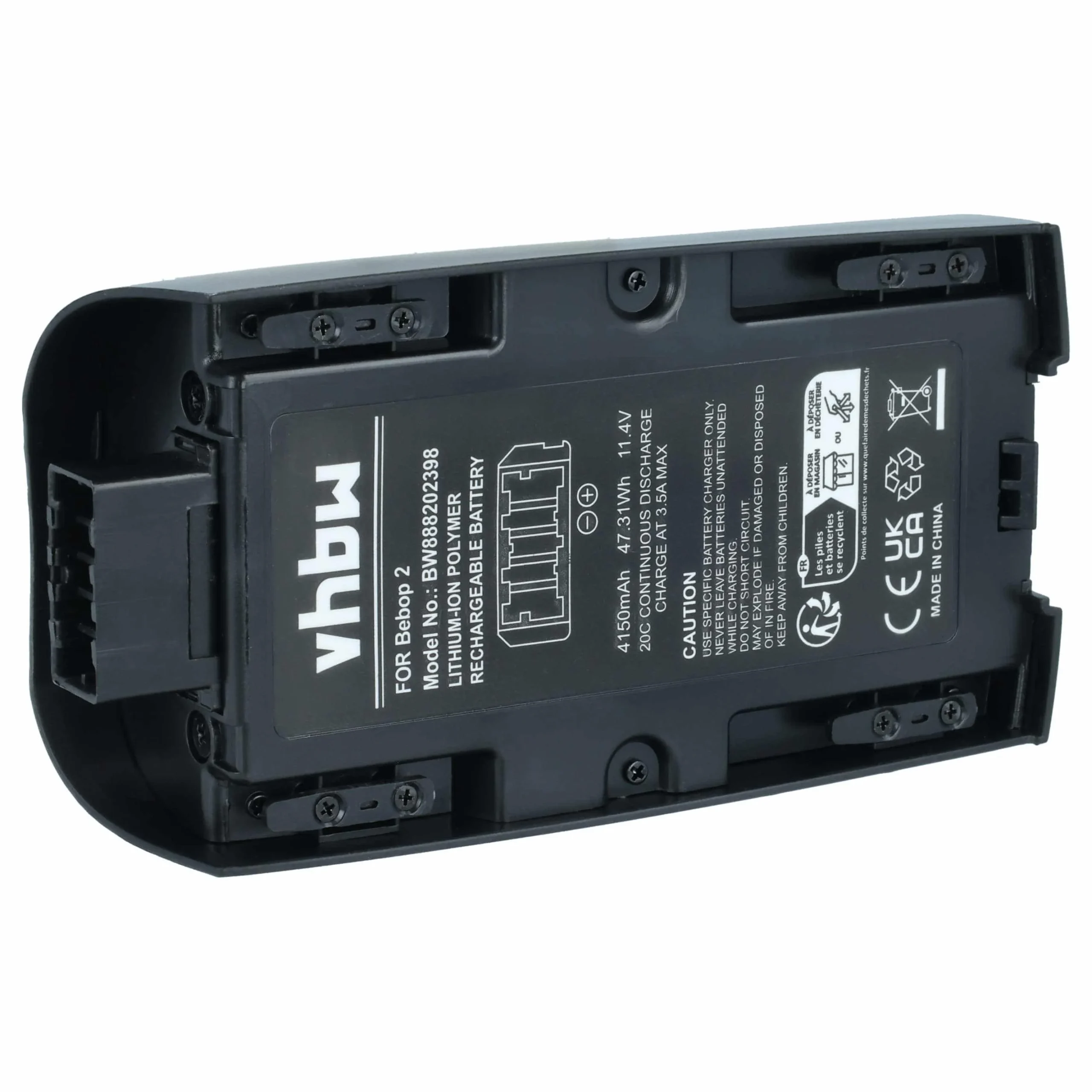 Batterie pour drone Parrot Bebop 2 Power- 4150mAh 11,4V Li-polymère