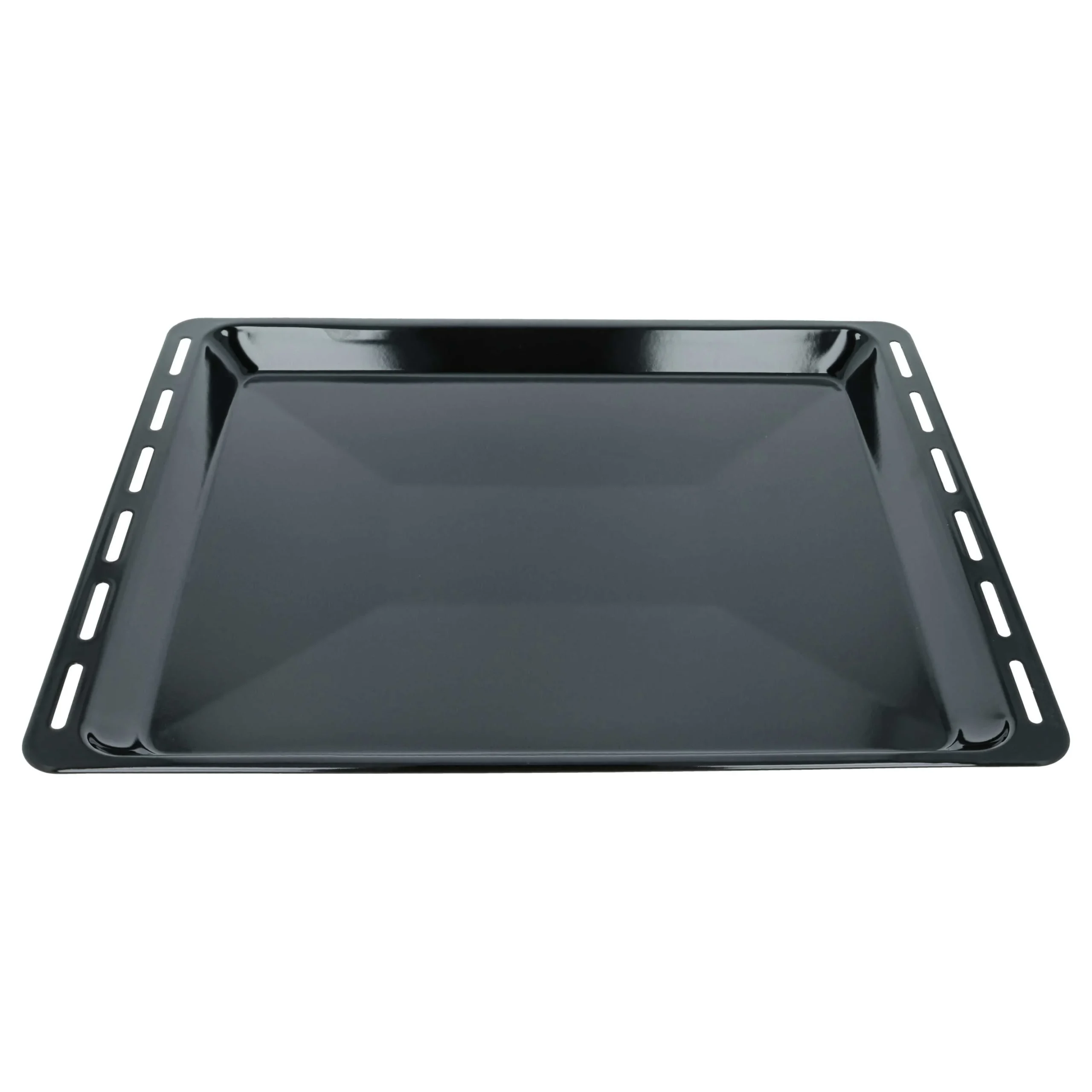 Baking Tray as Replacement for Amica 00434175, 00435847 Oven - 46.5 x 37 x 3 cm, Non-stick coating Black