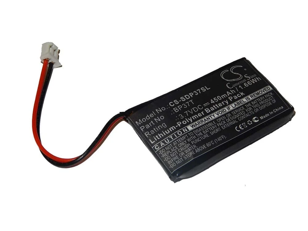 Batterie remplace BP37T émetteur de dressage Dogtra - 450mAh 3,7V Li-polymère