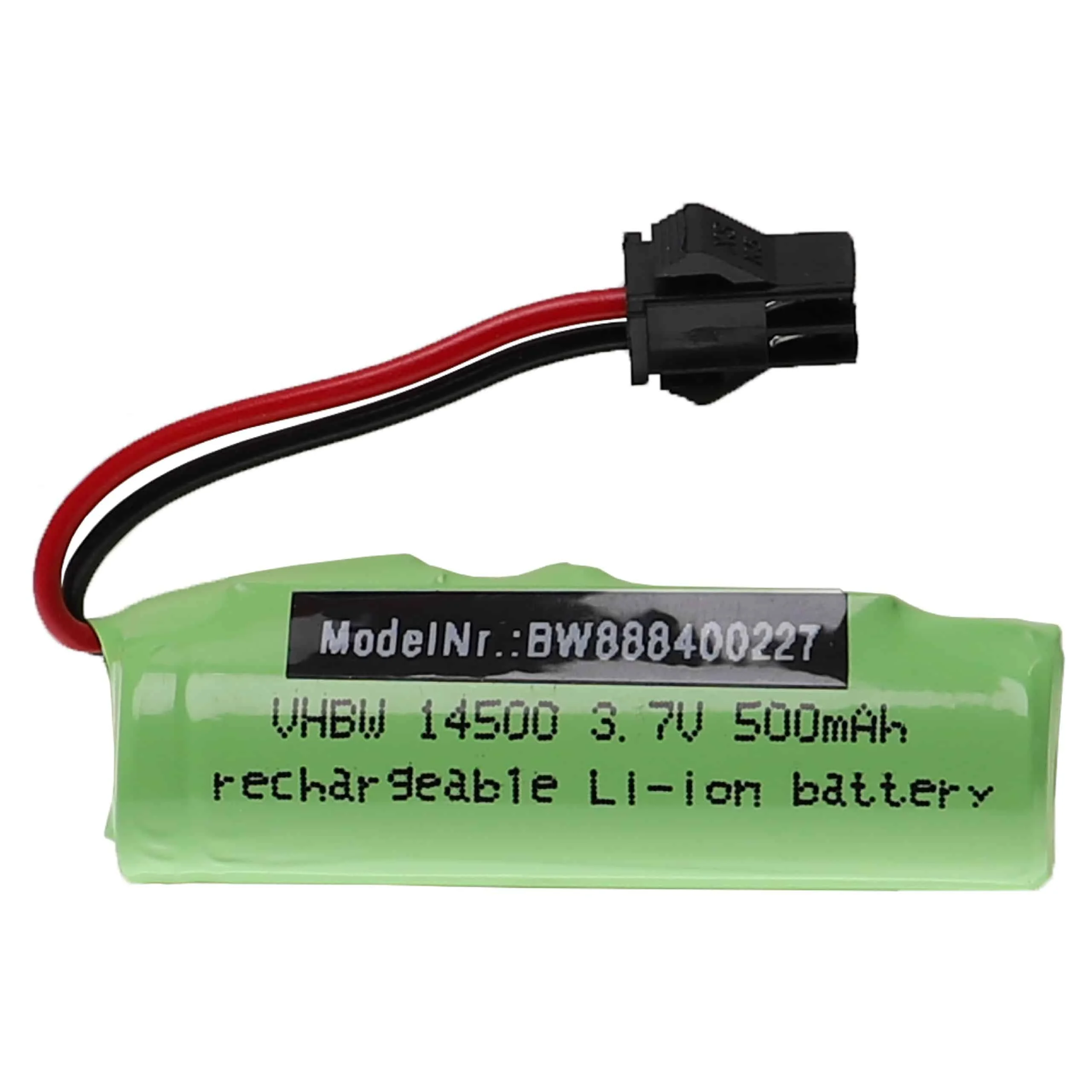 Batterie modèle radio-télécommandé - 500mAh 3,7V Li-ion, SM-2P