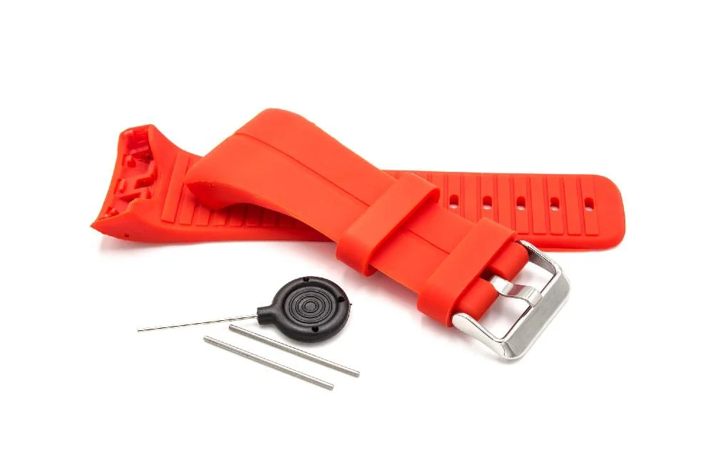 Bracelet pour montre intelligente Polar - 9,0cm + 12,2 cm de long, 38mm de large, rouge