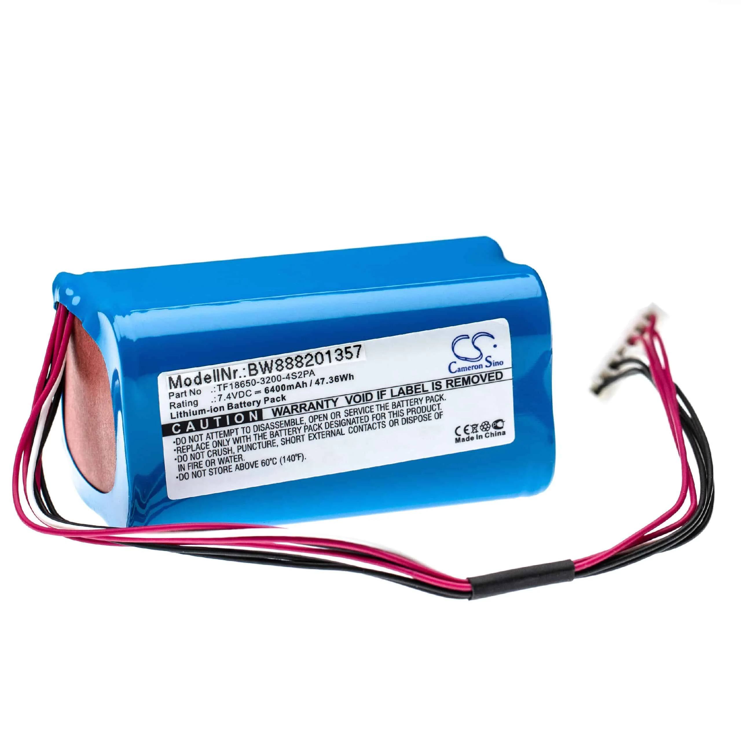 Batterie remplace Marshall C196A1 enceinte Marshall - 6400mAh 7,4V Li-ion