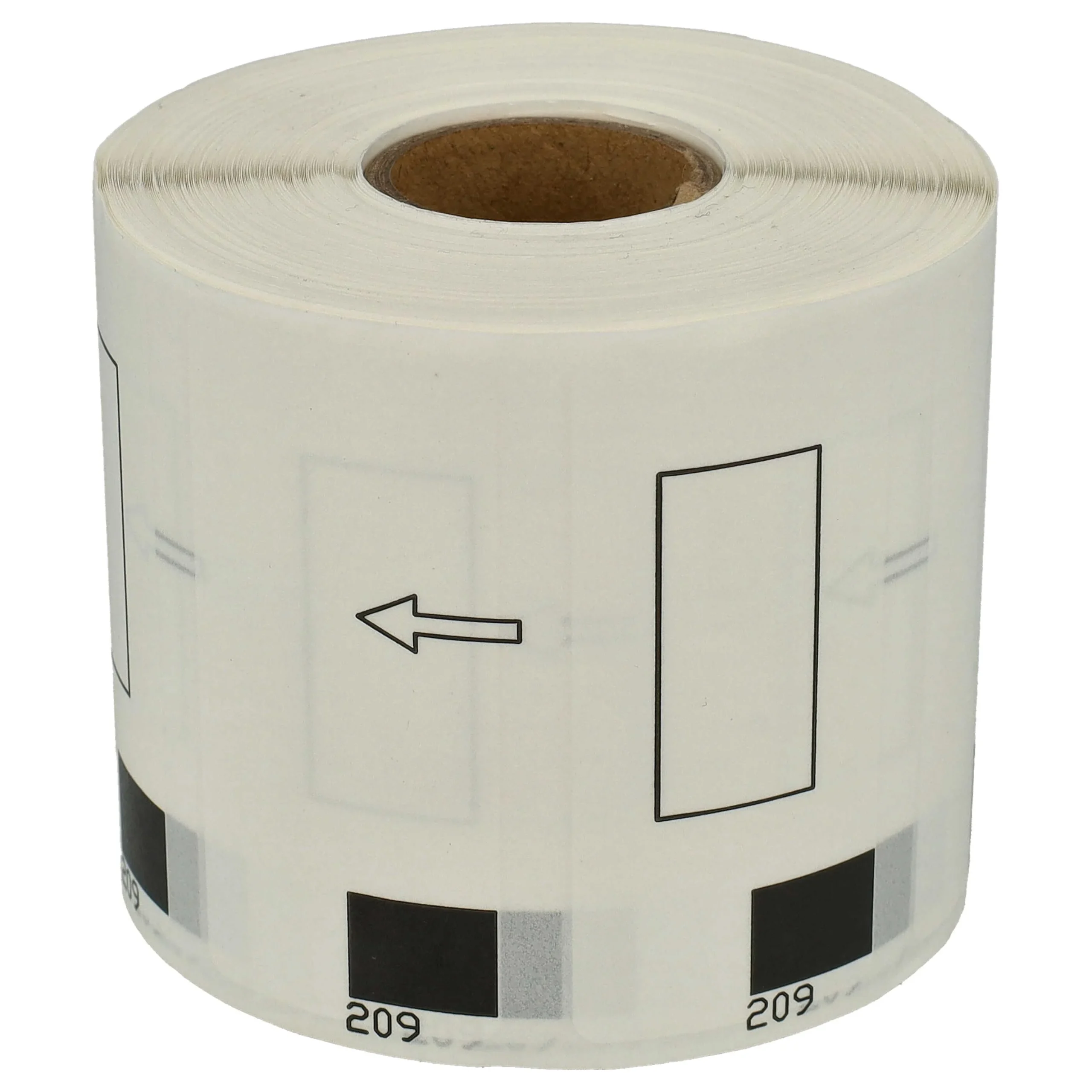 Étiquette remplacent Brother DK-11209 pour imprimante étiqueteuse - premium 62mm x 29mm
