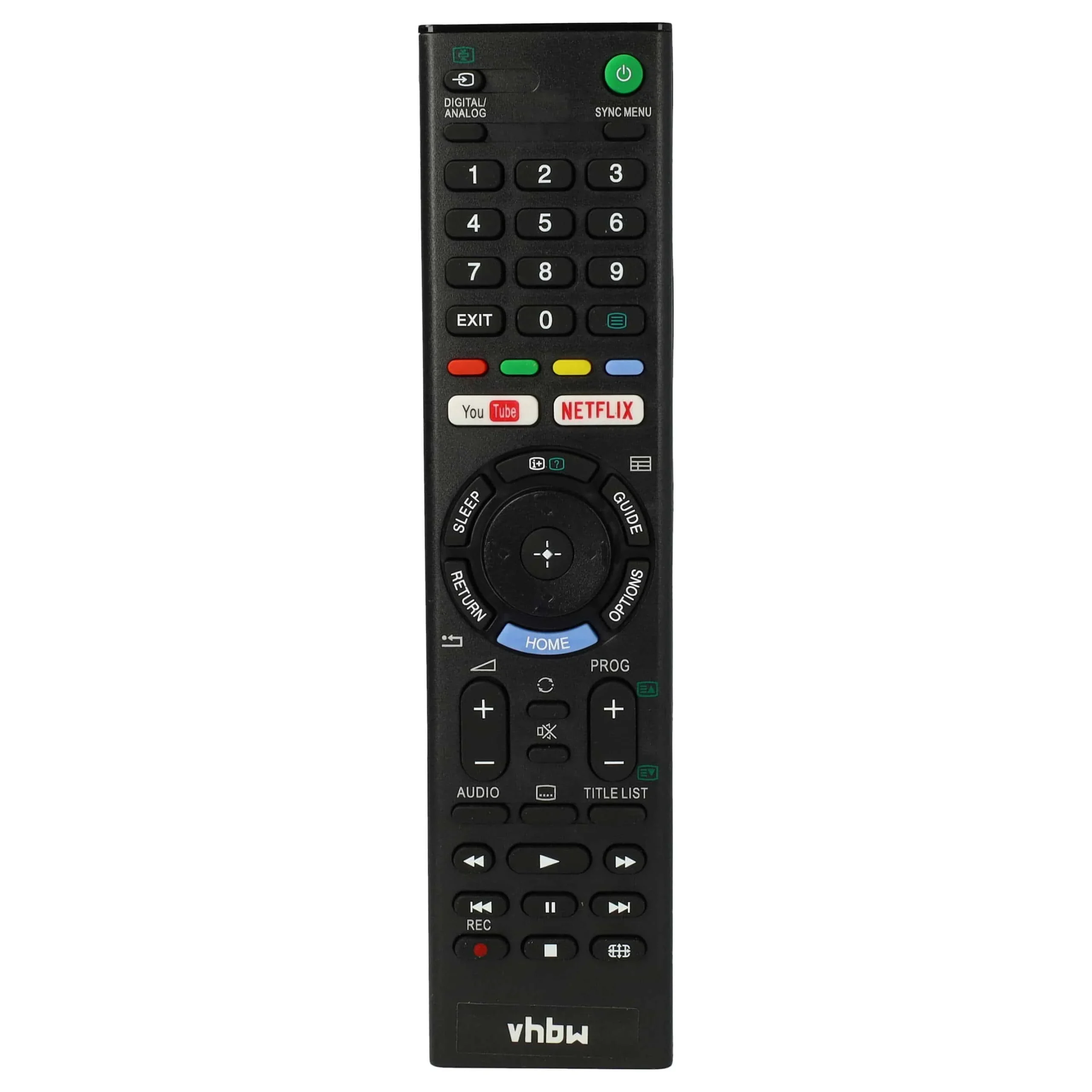 Télécommande remplace Sony RMT-TX300E pour télévision Sony