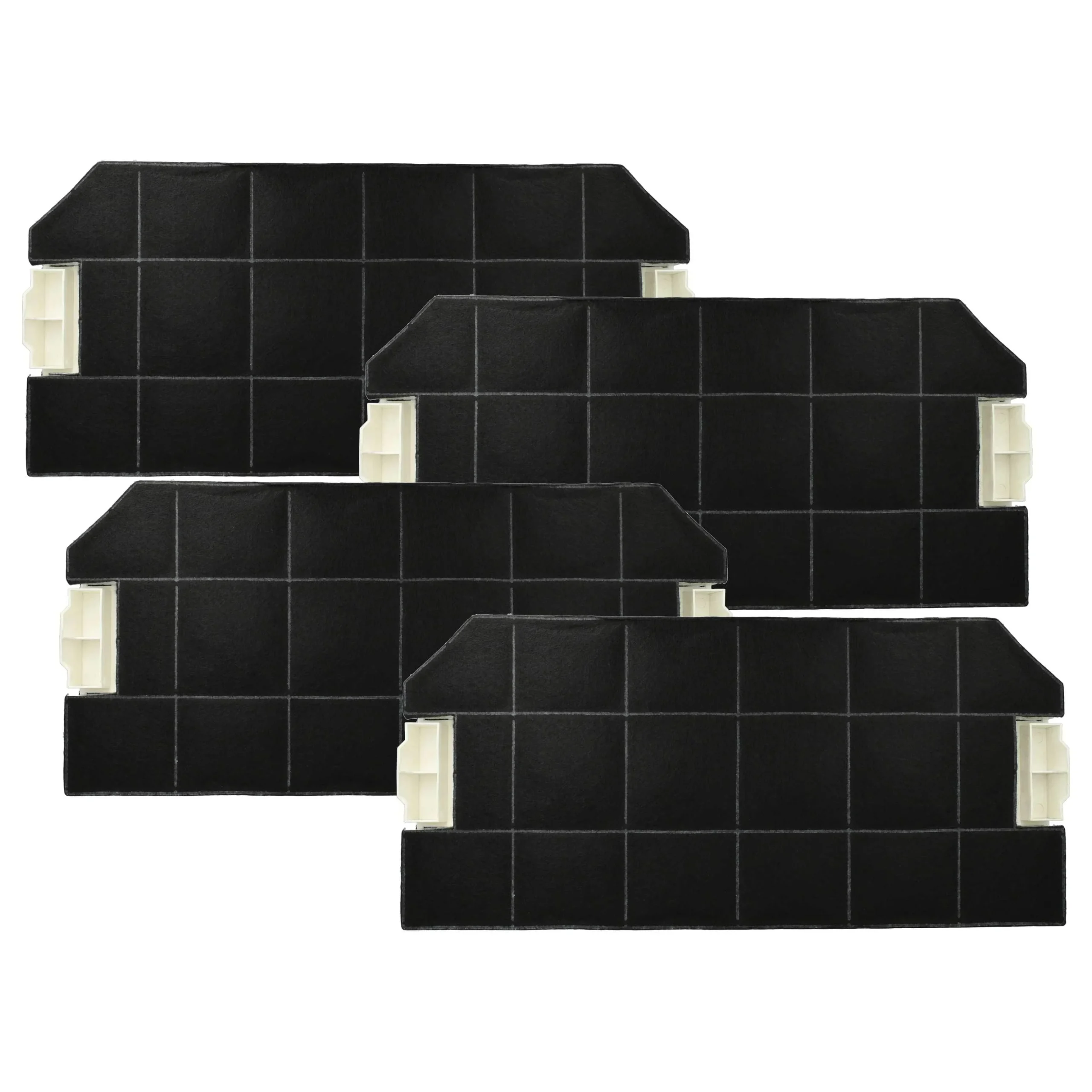 4x Filtres à charbon actif remplace Bosch DHZ3300 pour hotte Bosch - Accessoires appareils ménagers