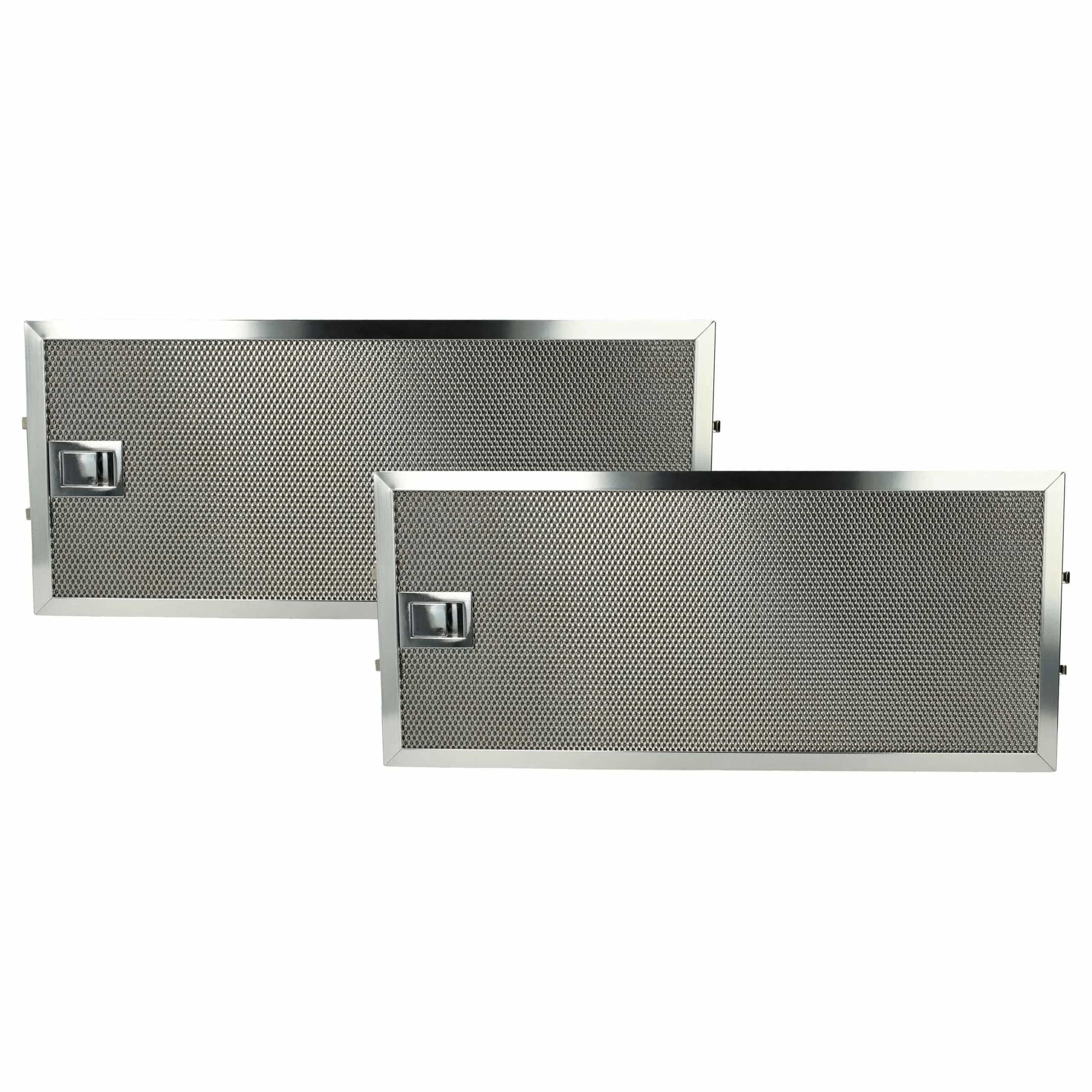 2x Filtres métal remplace Miele 8165760, 4002515616383 pour hotte aspirante - Accessoires appareils ménagers