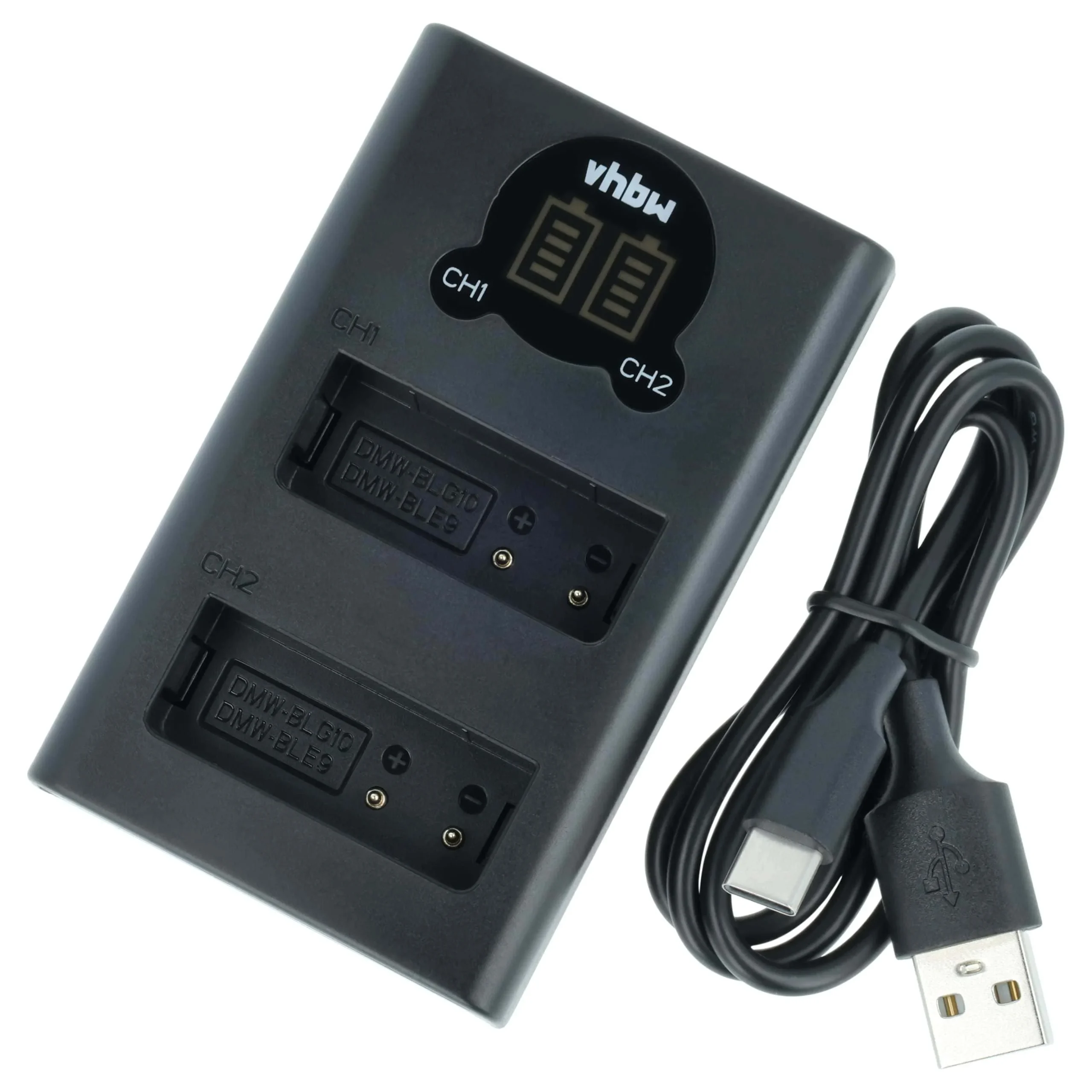 Chargeur USB-C + câble USB-C pour appareil photo Leica, Panasonic Lumix