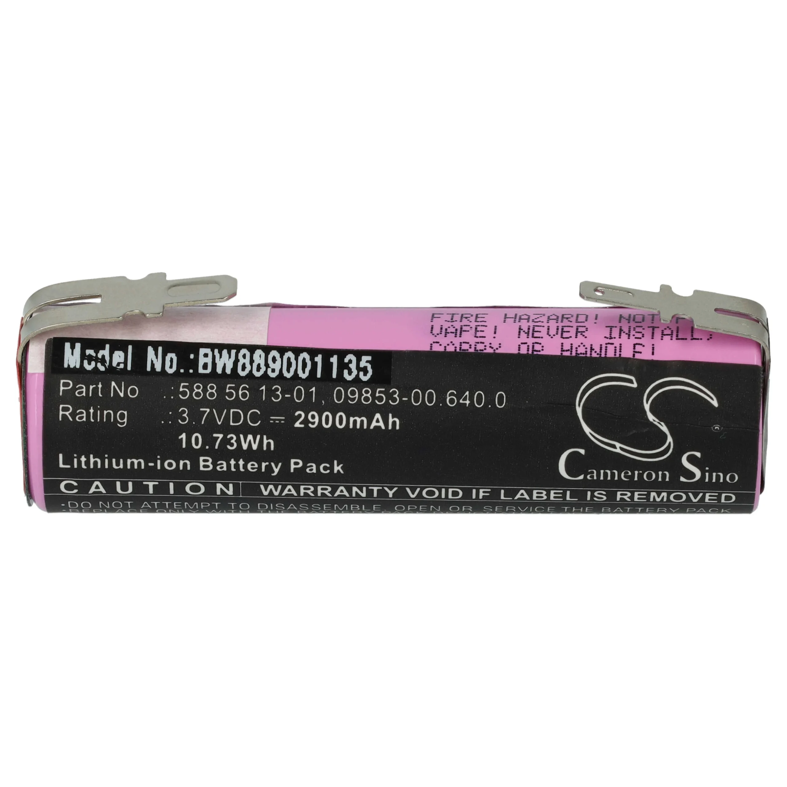 Batterie remplace Gardena 09853-00.640.0, 588 56 13-01 pour outil de jardinage - 2900mAh 3,7V Li-ion