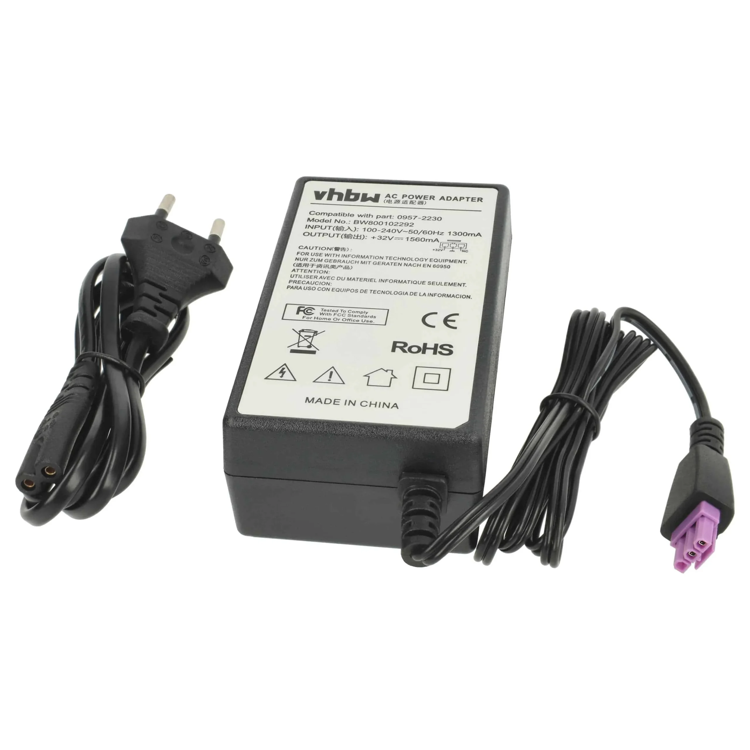 Bloc d'alimentation remplace HP 0957-2259, 0957-2271, 0950-4476, 0957-2105, 0957-2230 pour imprimante