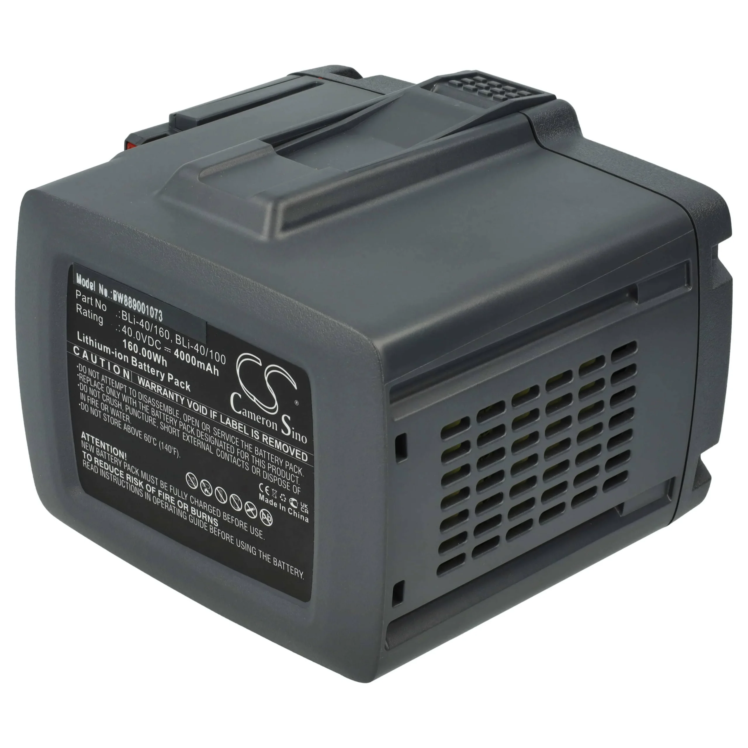Batterie pour outil de jardinage Gardena BLi-40/100, BLi-40/160 - 4000mAh 40V Li-ion