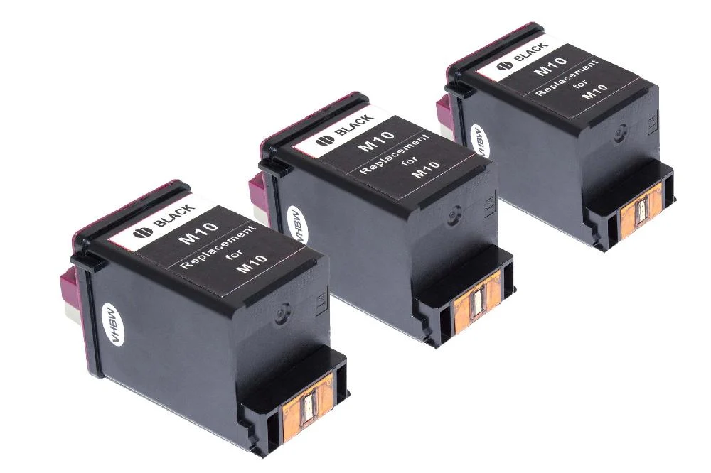 3x Cartouches remplace Lexmark 13400HC pour imprimante - noir