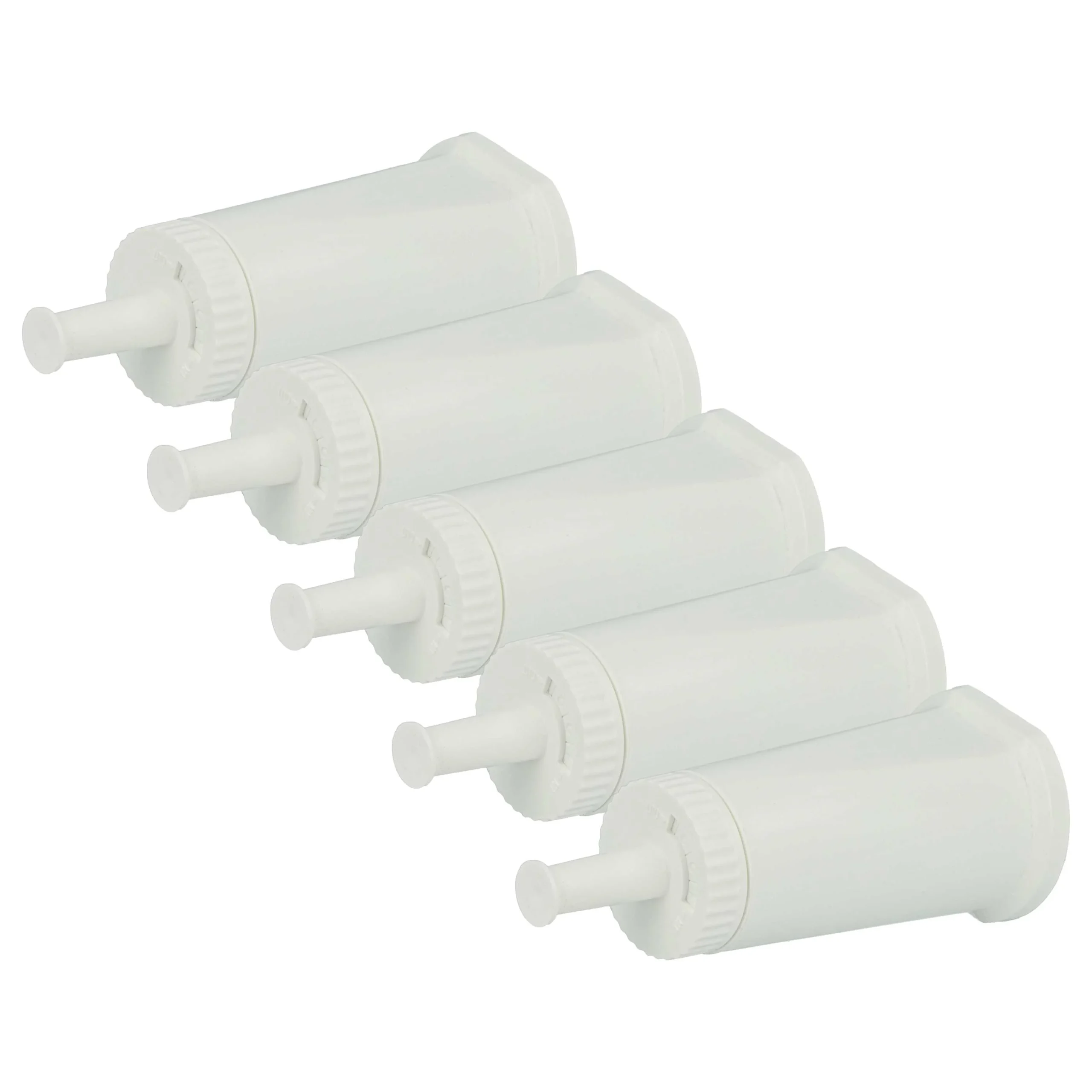 5x Filtres à eau remplace Sage AS-CF100, BES008, BES0080NXX1, FMC011, SES008 pour machine à café Sage – blanc