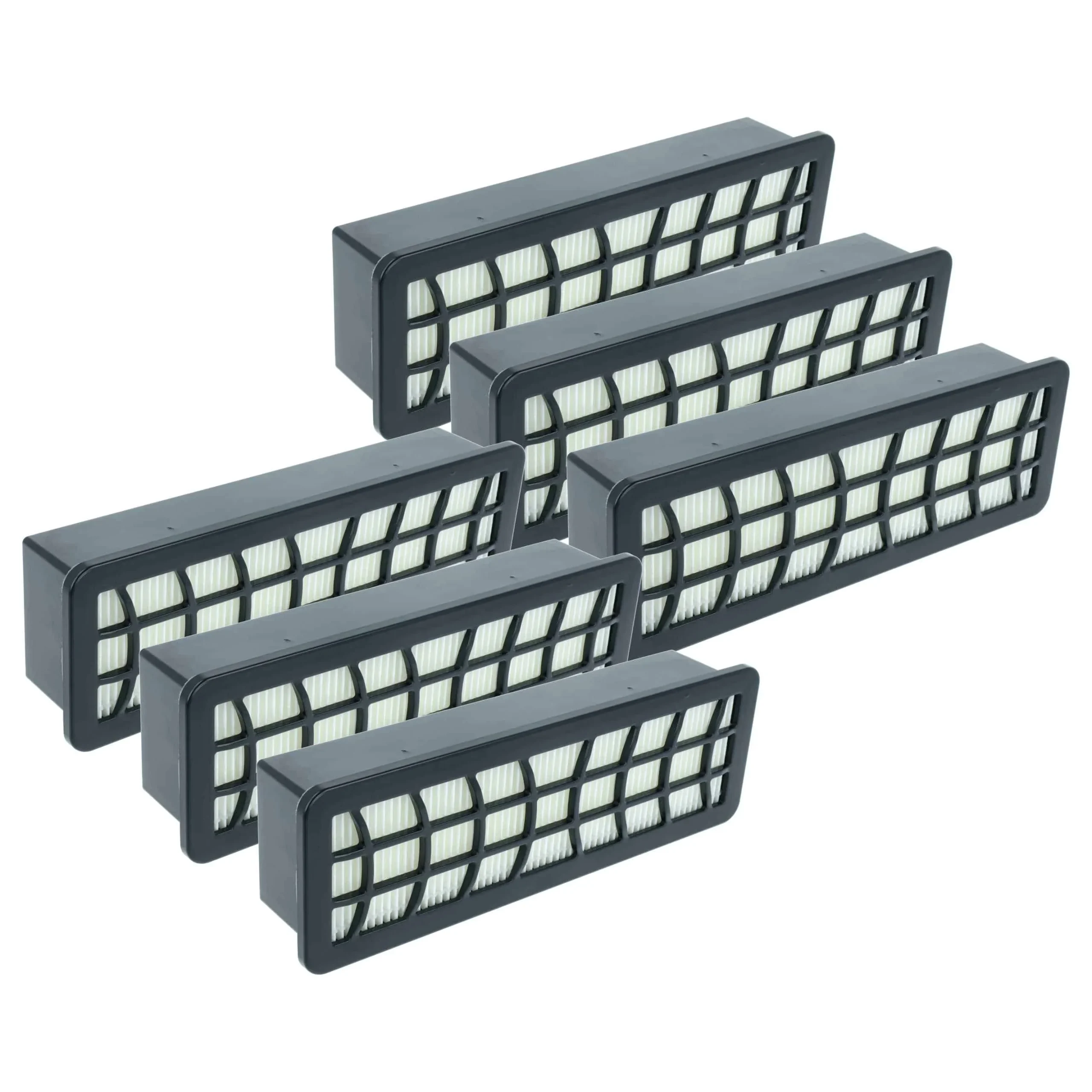 6x Filtres remplace Bosch 632555, 00794784 pour aspirateur - filtre HEPA H10