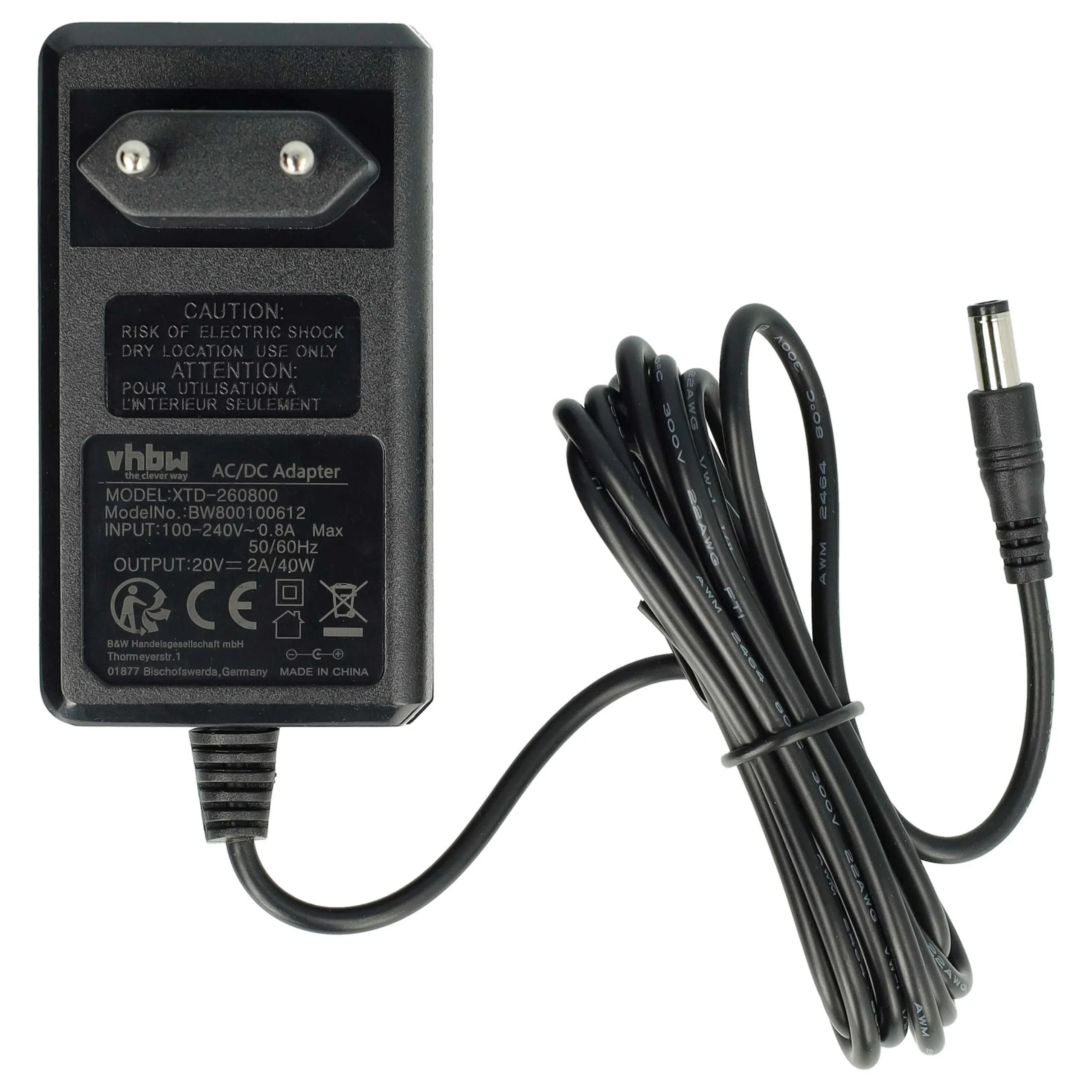 Alimentation remplace LG ZH-65-202 pour ordinateur portable CMS - 125 cm, 40 W