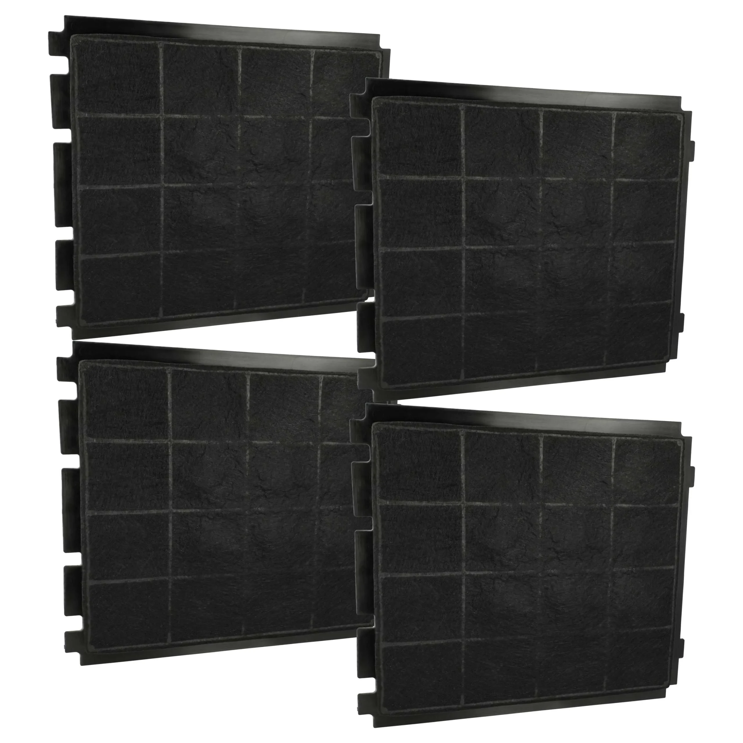 4x Filtres à charbon actif remplace Airforce AFFCA267, AFCFCA267 pour hotte Blaupunkt - Accessoires appareils ménagers