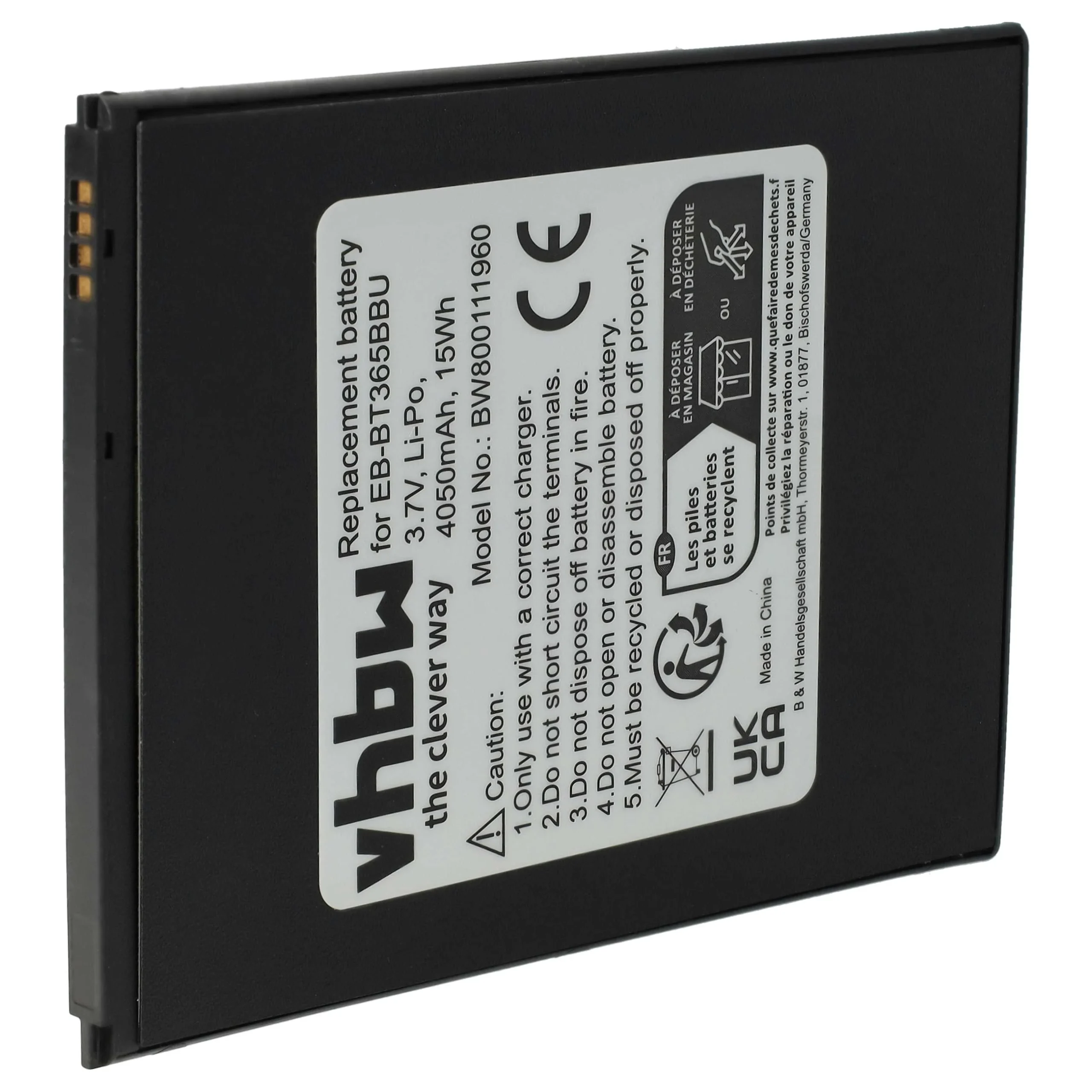 Batterie tablette - 4050mAh 3,7V Li-polymère
