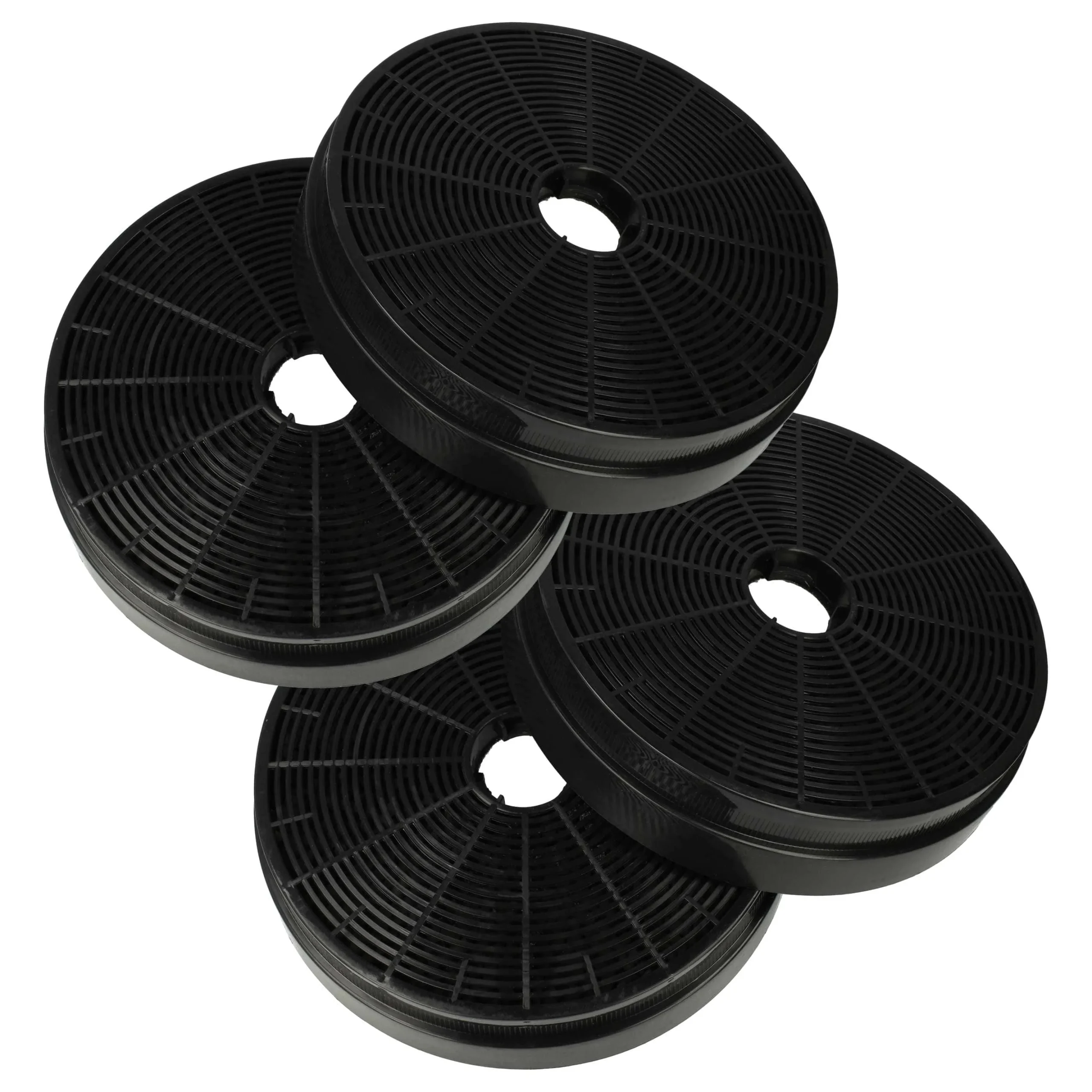 4x Filtres à charbon actif remplace Klarstein 10030727, CGCH3 pour hotte Klarstein - Accessoires appareils ménagers