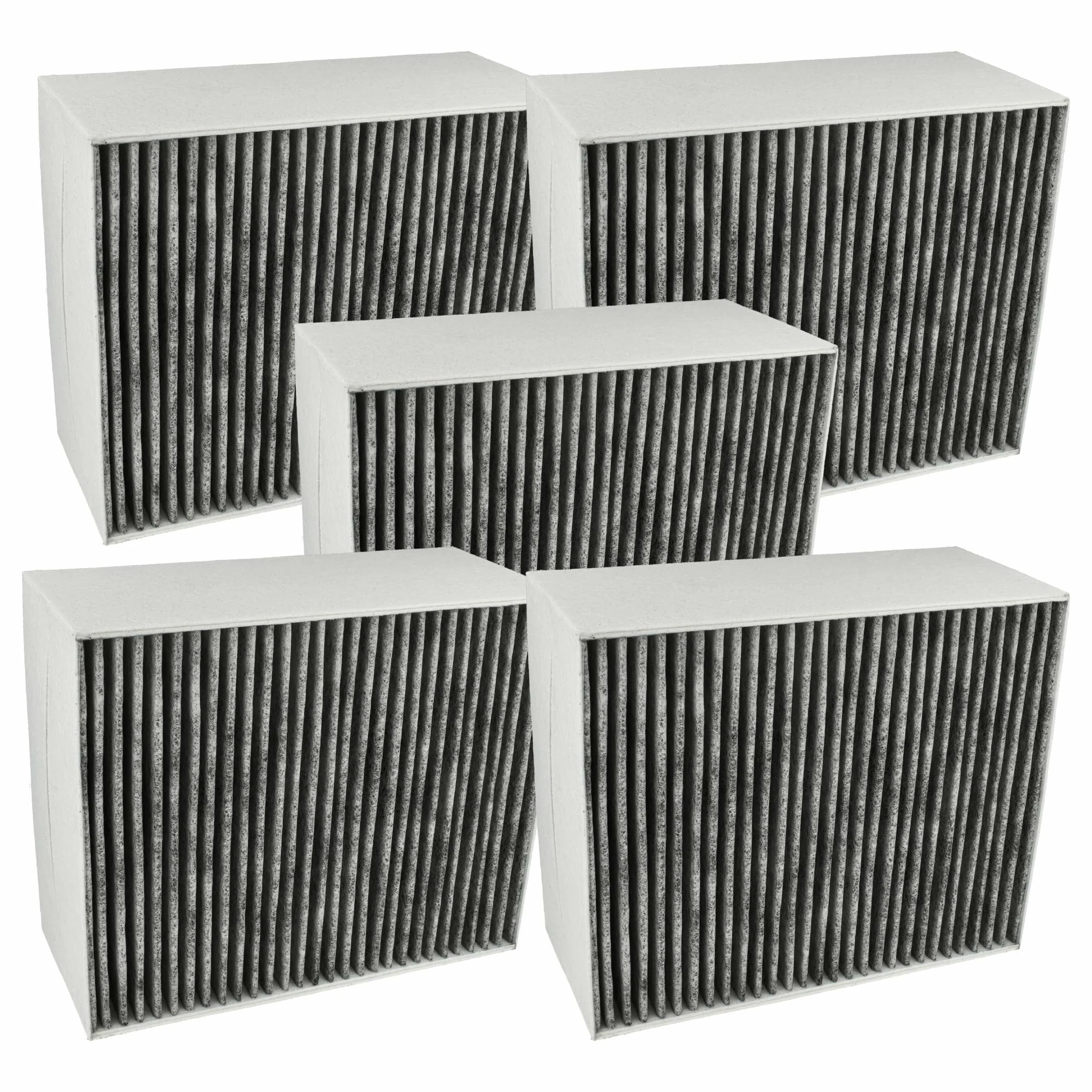 5x Filtres à charbon actif remplace Bosch DZZ1XX1B6, 00678460, DSZ5201 pour hotte Bosch - Accessoires appareils ménagers