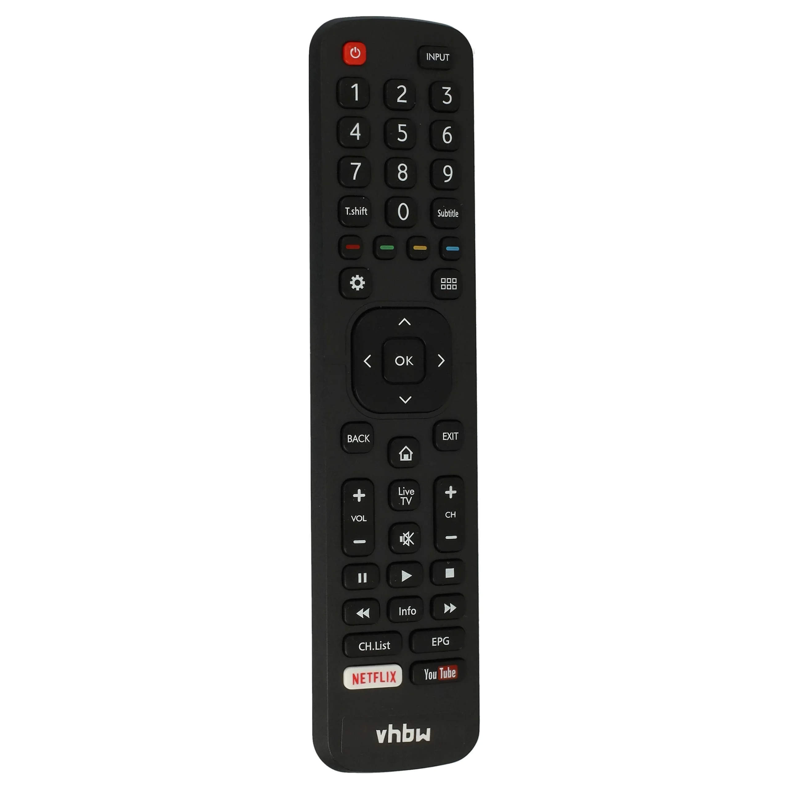 Télécommande remplace Hisense ER31607R, ER22655HS, ER22642R, ER22641R, EN2B27 pour télévision Hisense - Accessoires multimédia
