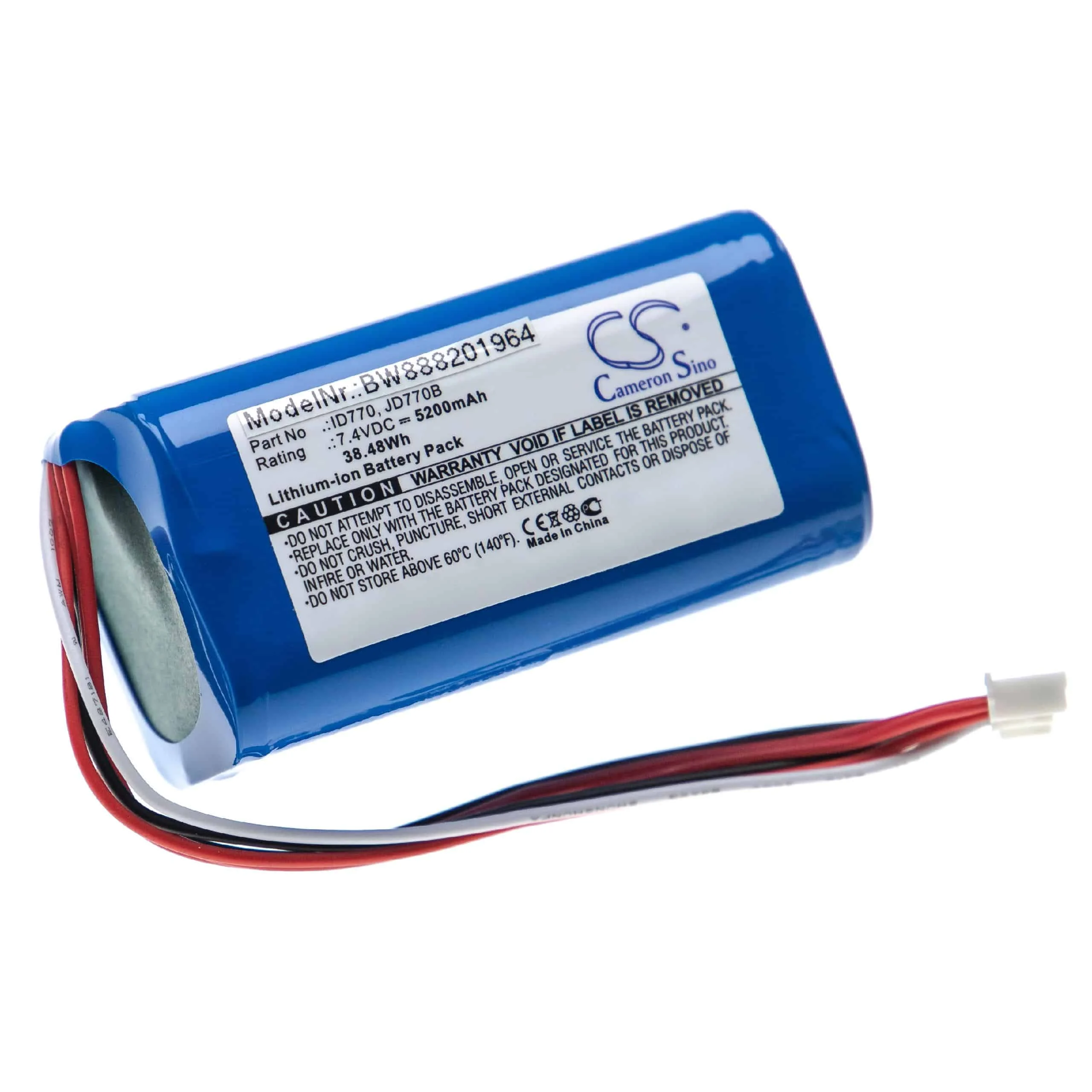 Batterie remplace Sony ID770, JD770B enceinte Sony - 5200mAh 7,4V Li-ion