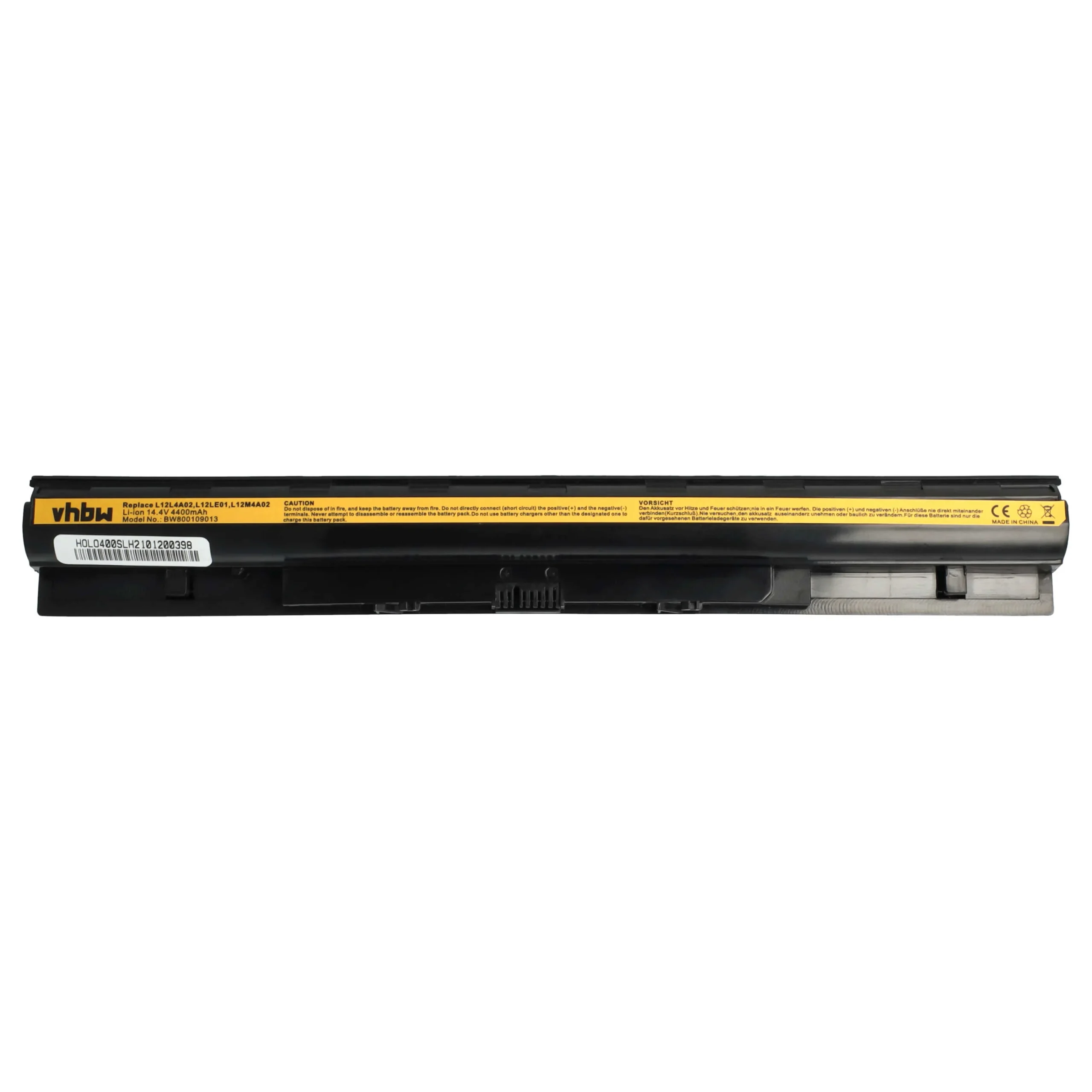 Batterie remplace Lenovo 121500171, 121500172 pour ordinateur portable Lenovo- 4400mAh 14,8V Li-ion, noir