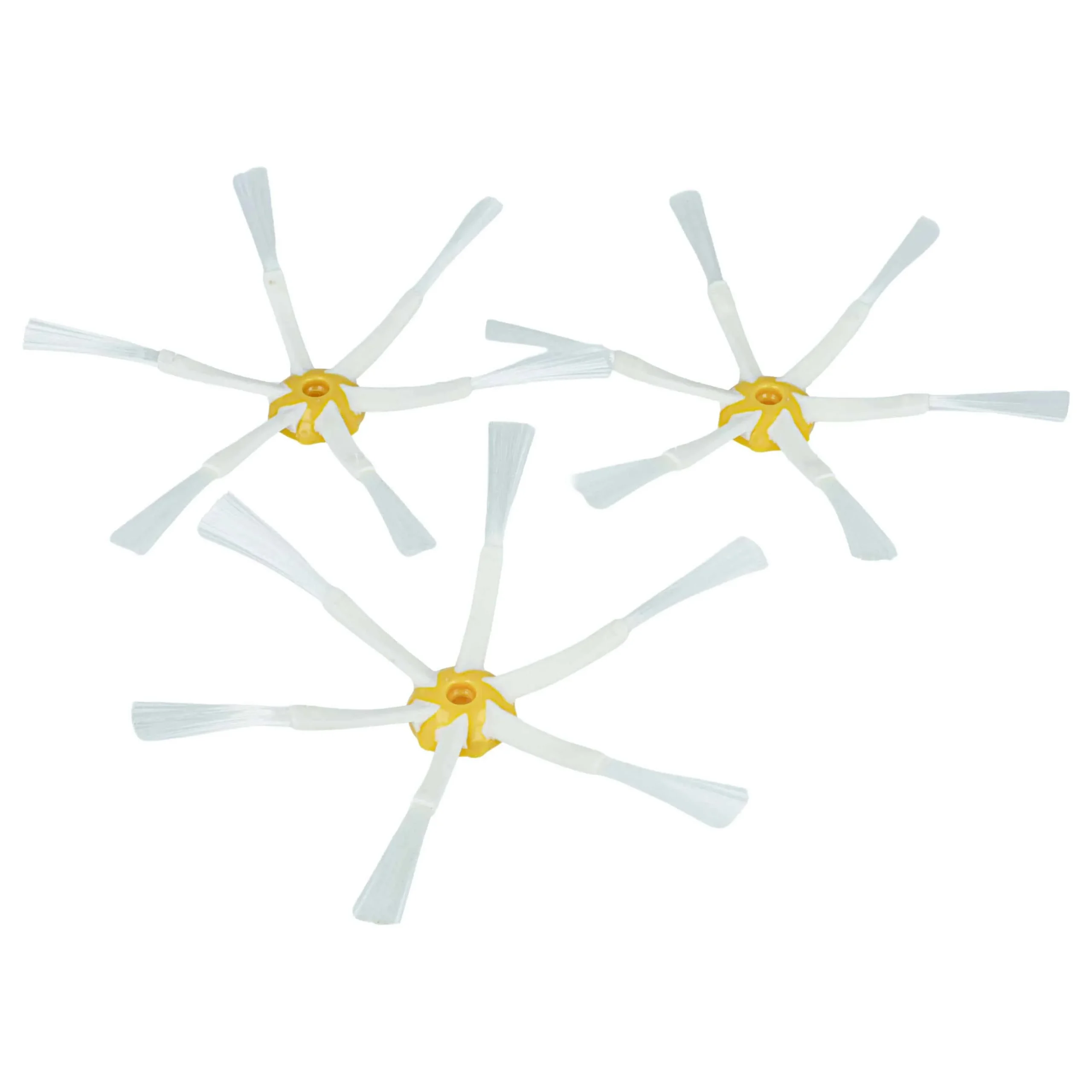 3x Brosses latérales à 6 bras pour iRobot Roomba 616, 621, 651, 765 - Accessoires pour aspirateur