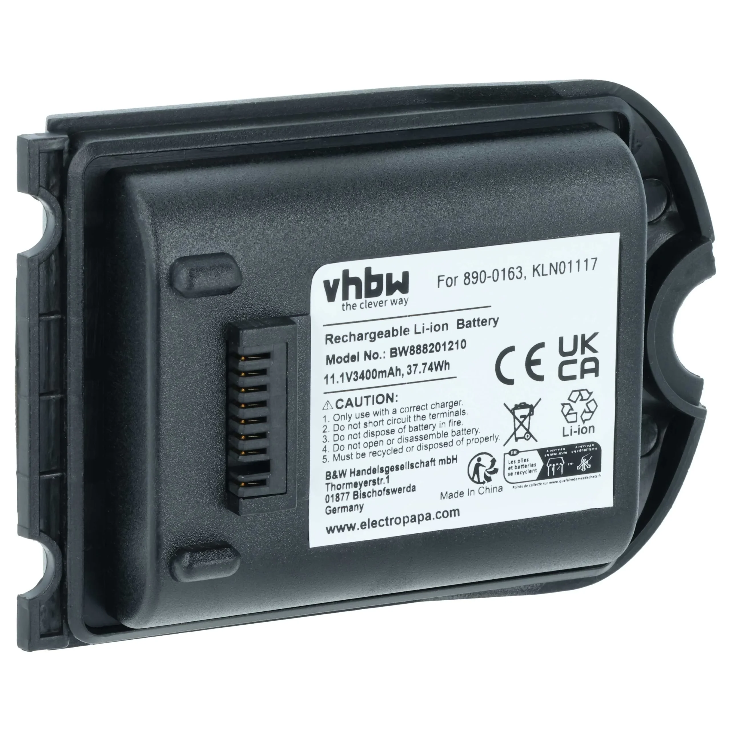 Batterie remplace Spectra Precision 890-0163-XXQ, 890-0163 outil de mesure Trimble - 3400mAh 11,1V Li-ion