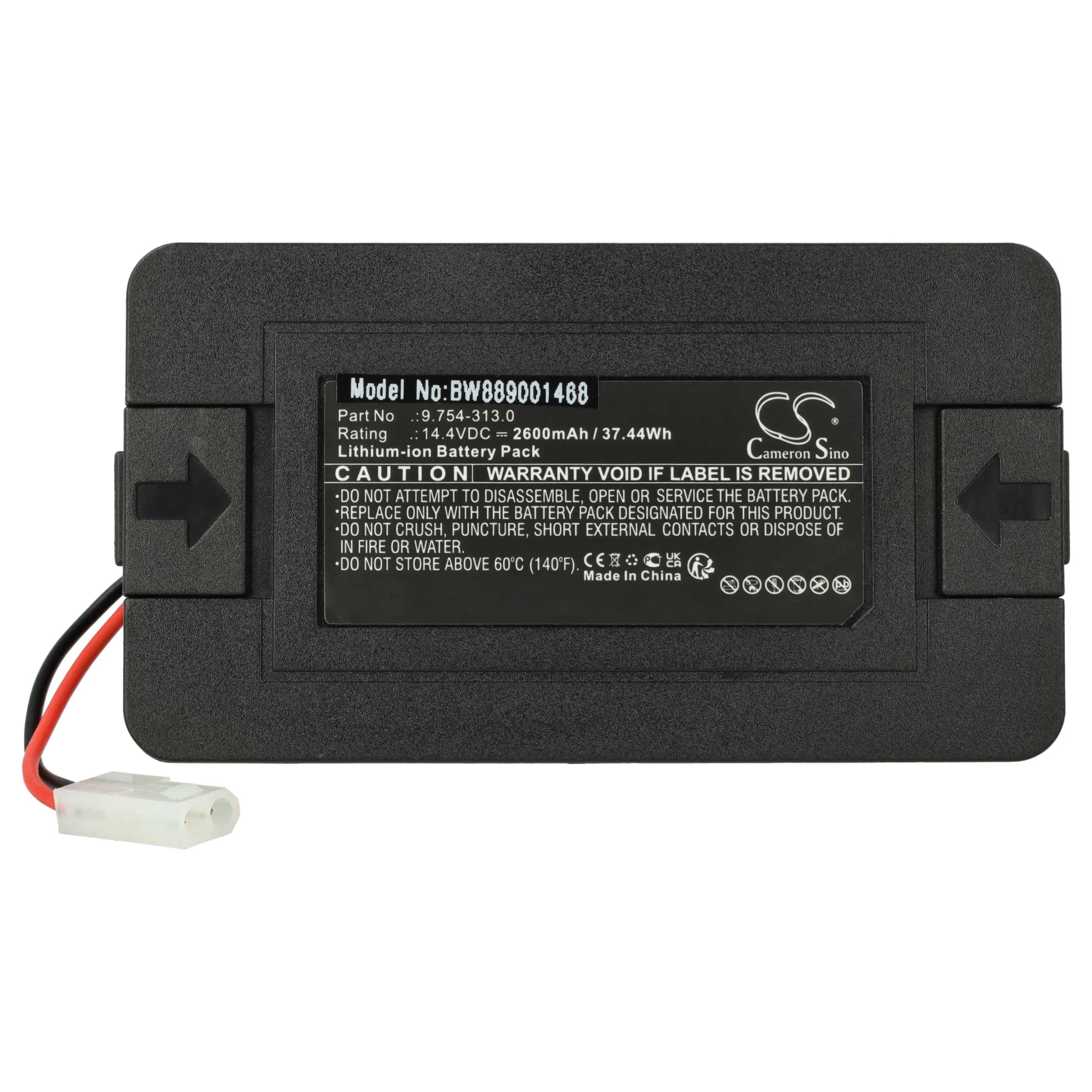 Batterie pour robot aspirateur Rowenta Explorer 20, 40, 60 - 2600mAh