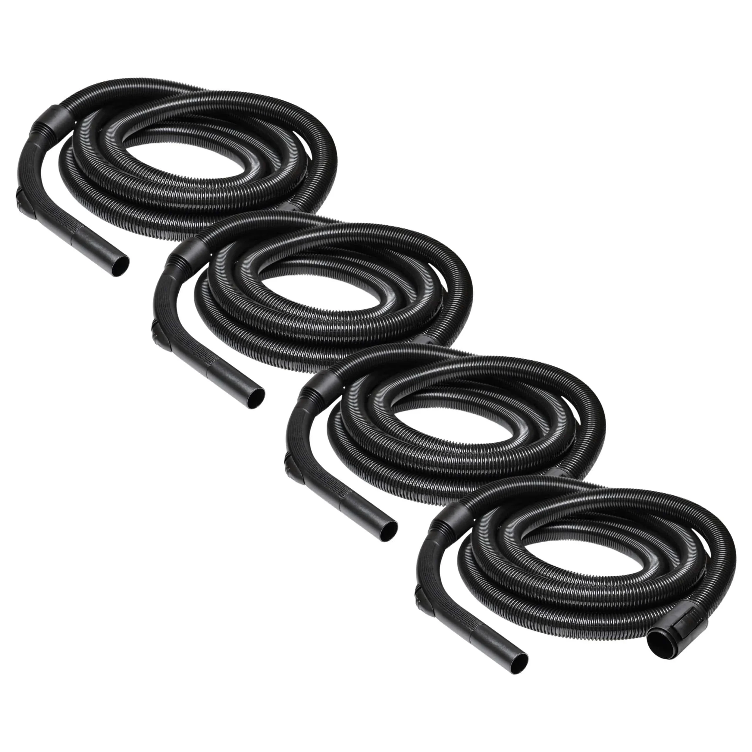 4x Tuyau flexible remplace Kärcher 1.629-101.0, 4.440-930, 6.959-174.0 pour aspirateur Kärcher, 5,5m, ⌀ 58 mm
