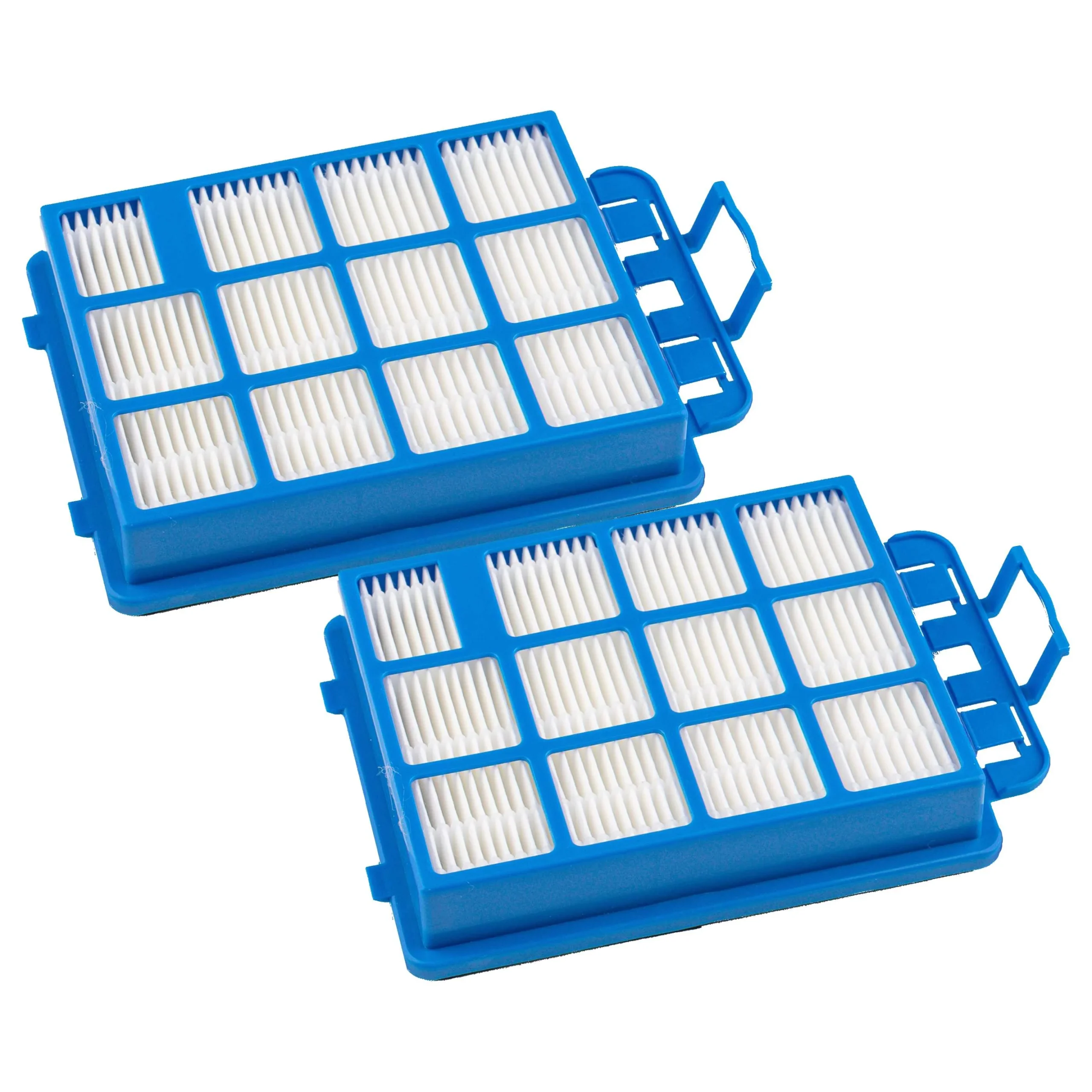 2x Filtres remplace Hanseatic 4379046385 pour aspirateur - filtre HEPA H14